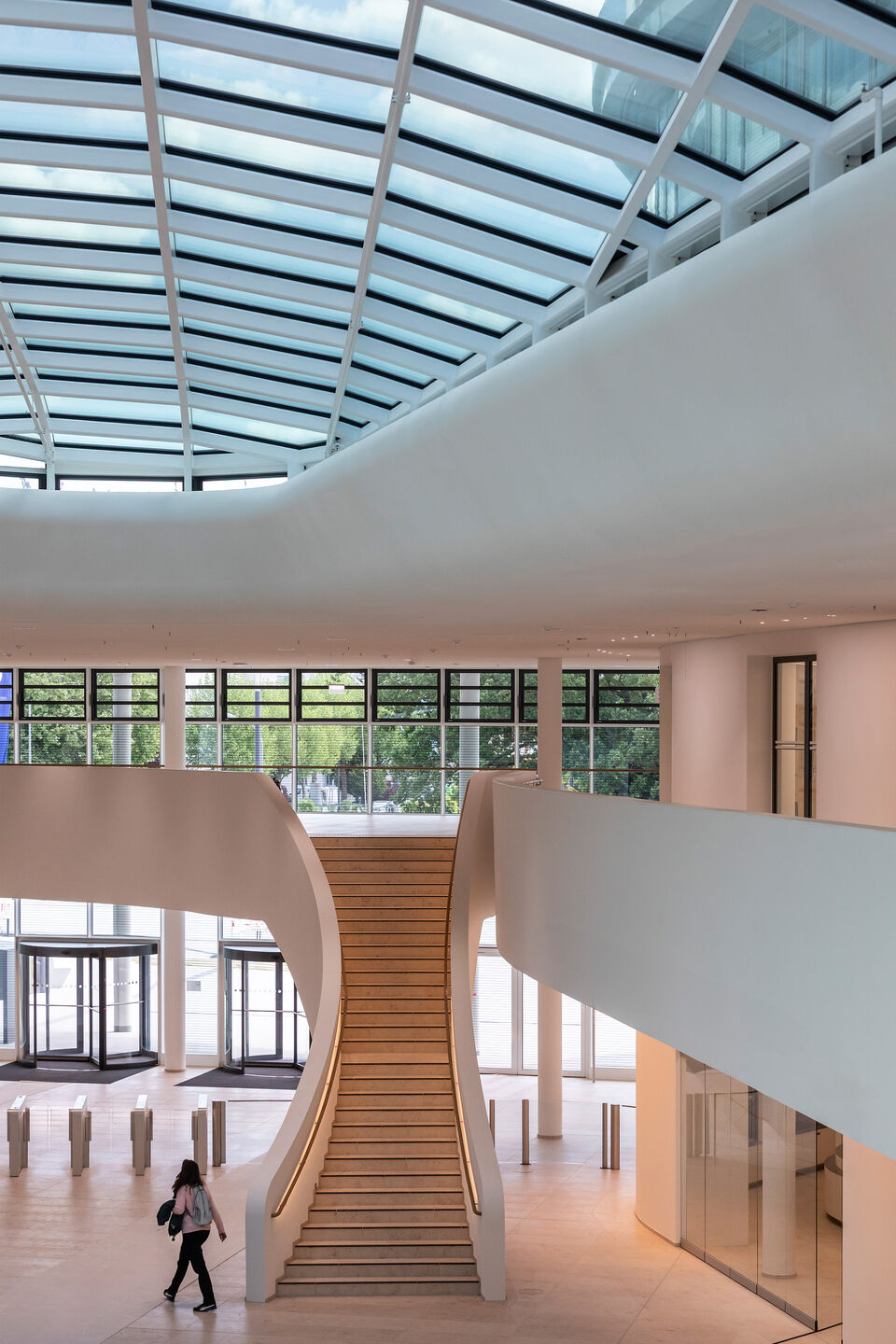 View of the entrance area