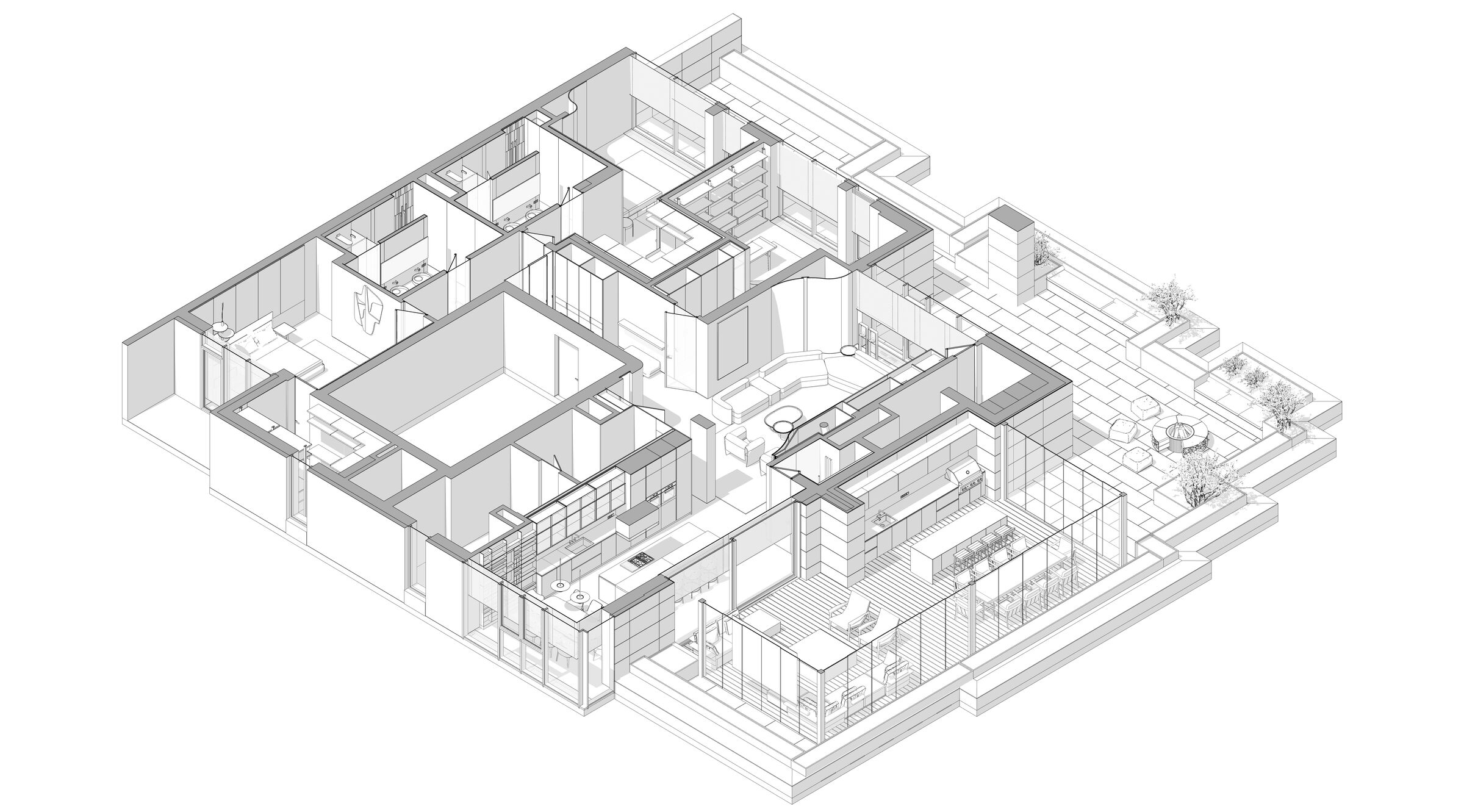 Axonometric view