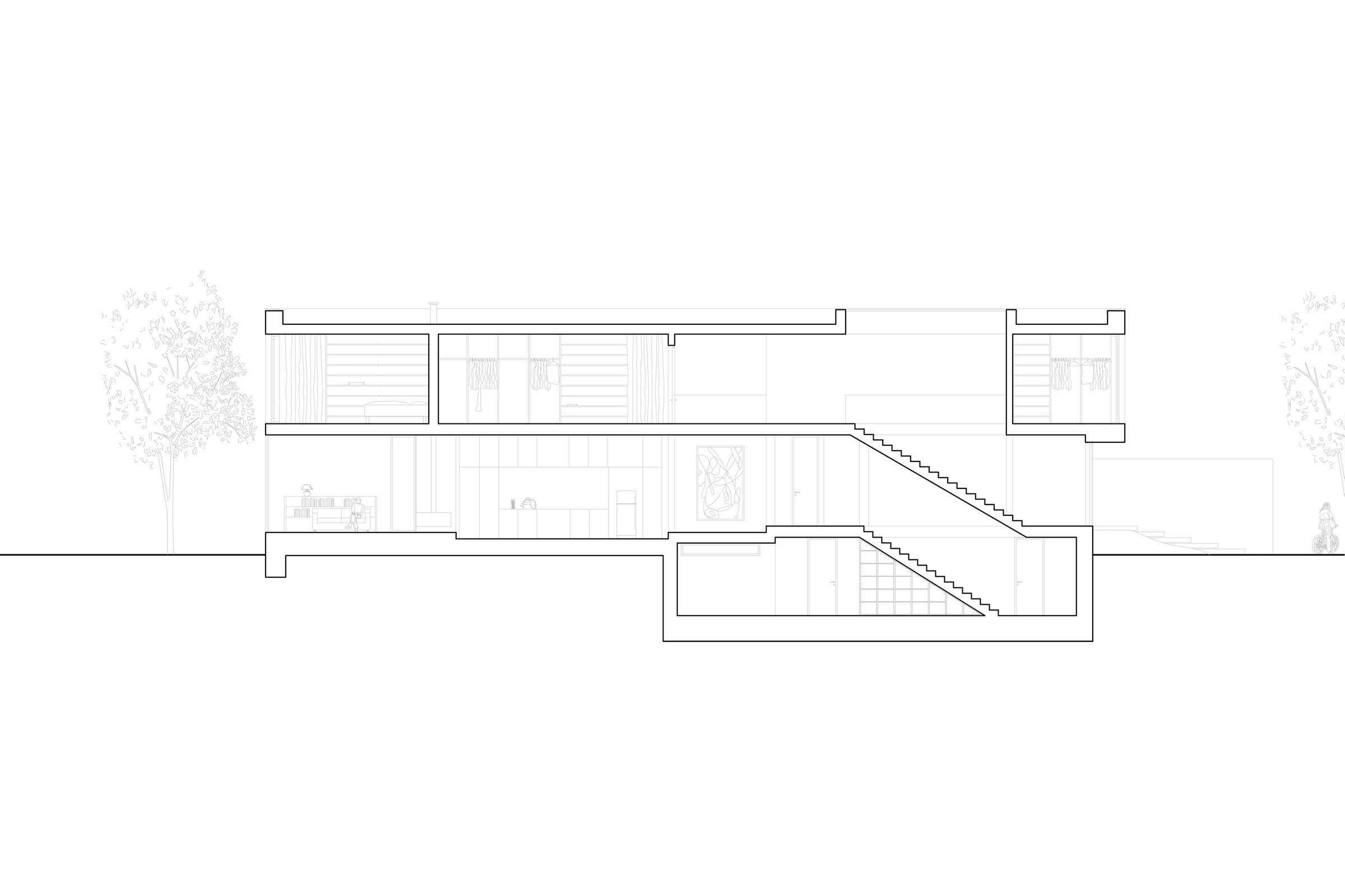 Tiefes Haus - section 1