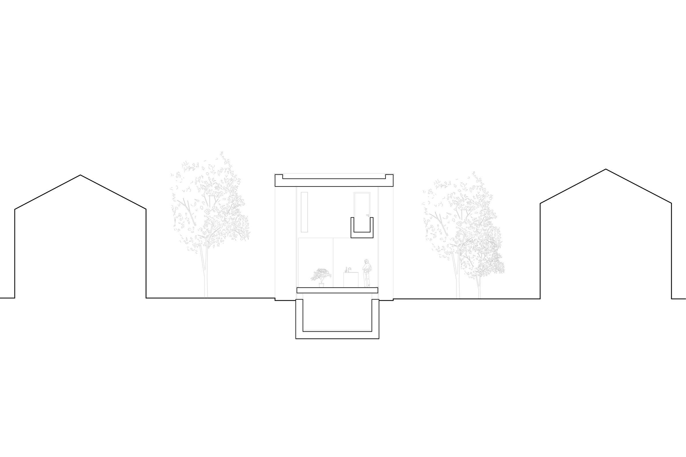 Tiefes Haus - section 3