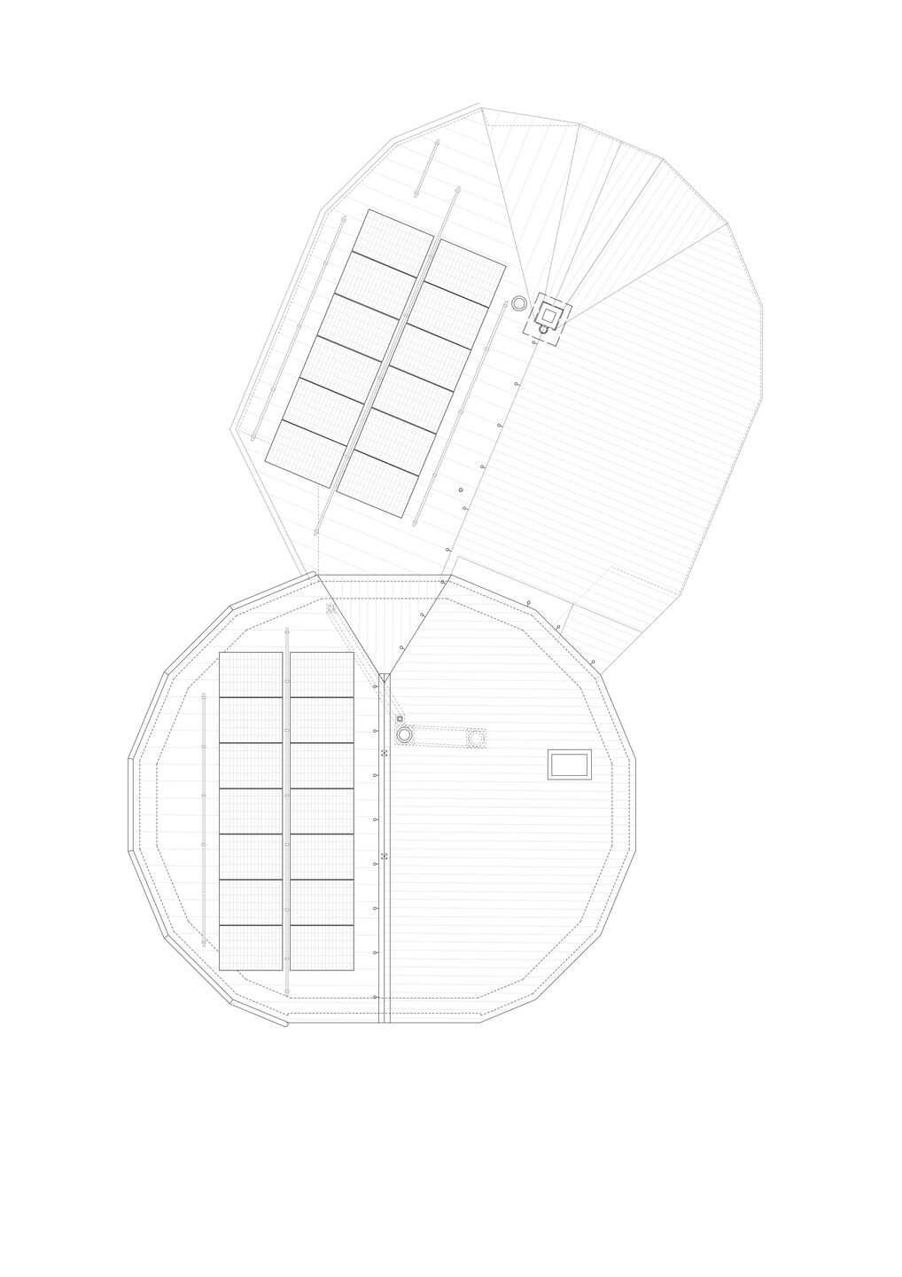 Floor plan of the attic