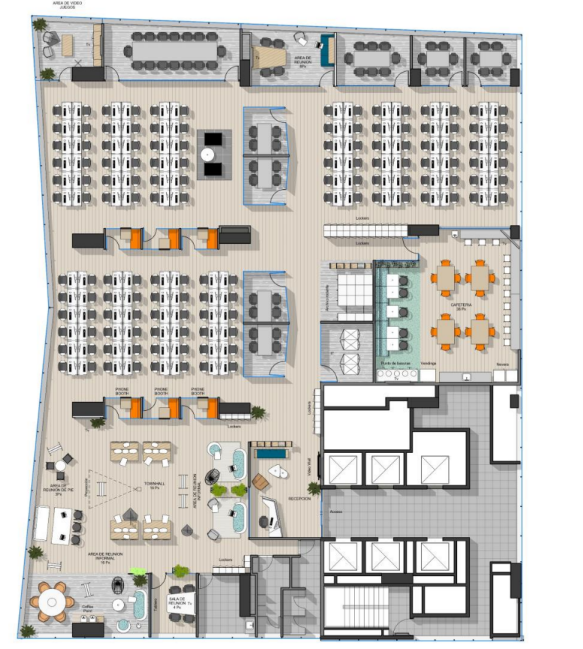 Layout by Contract Workplaces