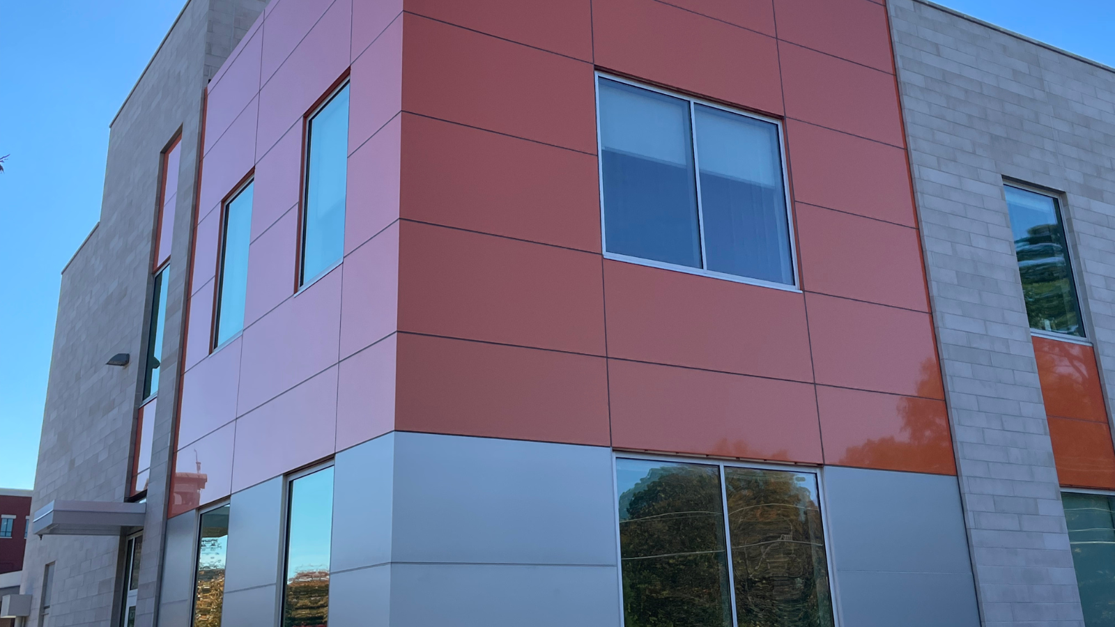 Back envelope of Pioneer Hall at Faison Center