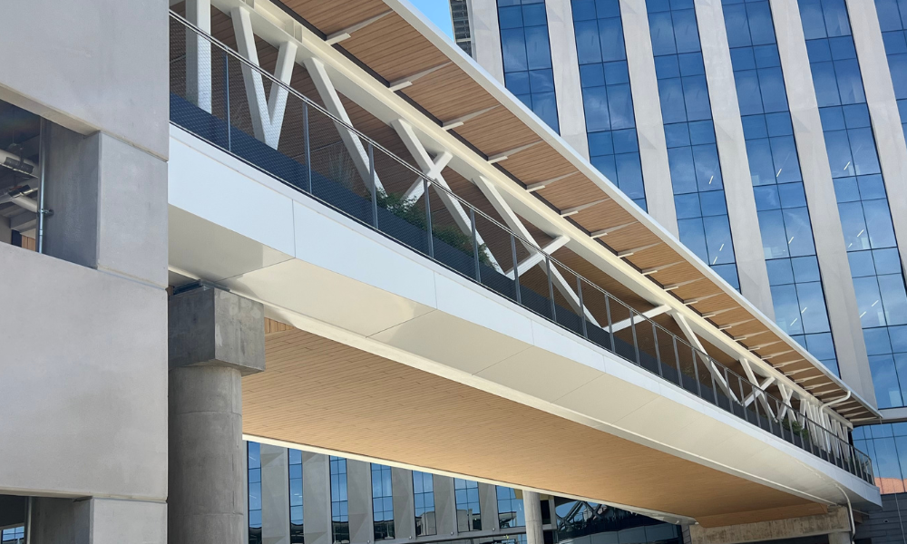 Elevated Walkway at Wells Fargo