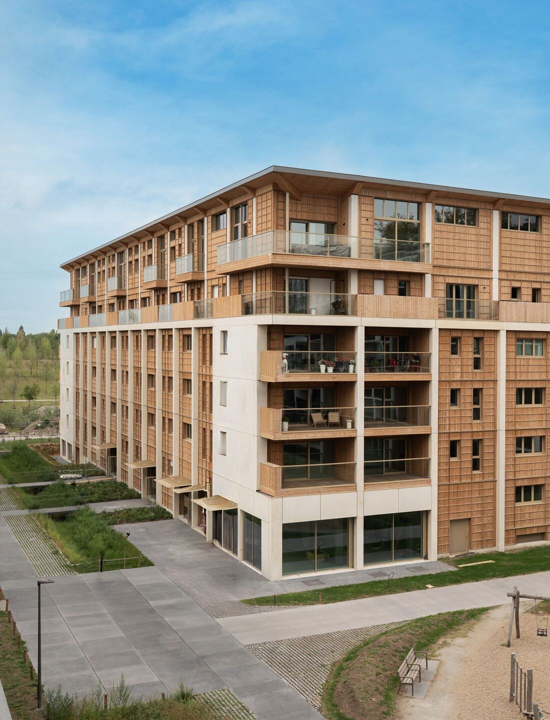 Fire retardant ThermoWood Pine | LDCwood x Lemahieu Group