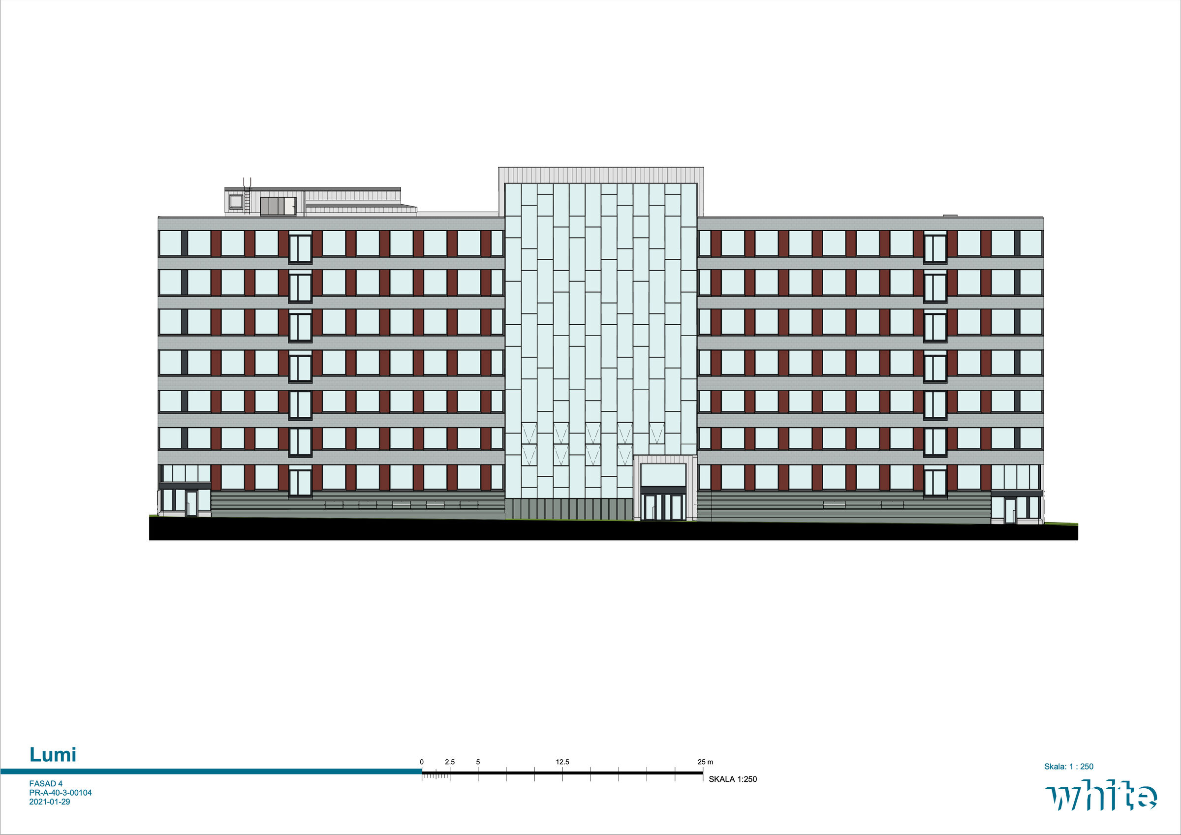 Elevation, north-east