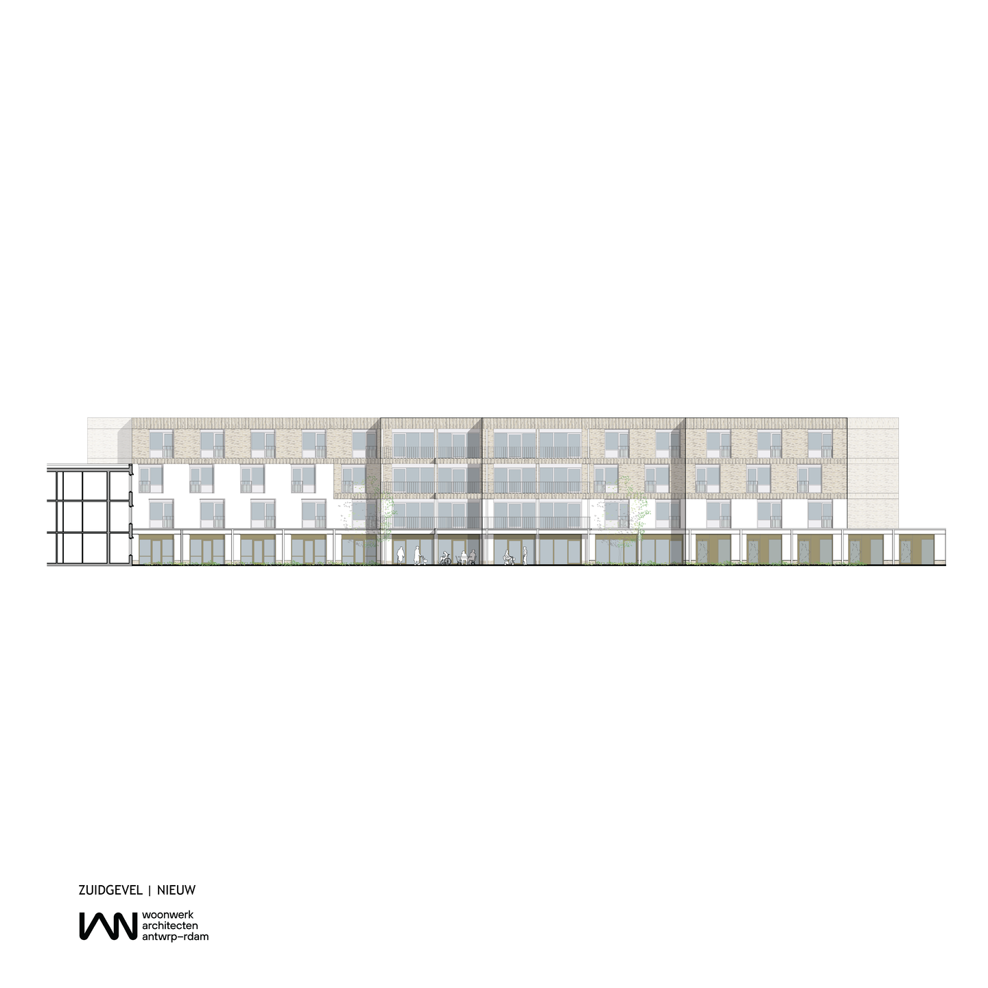 noord-oost gevel nieuw