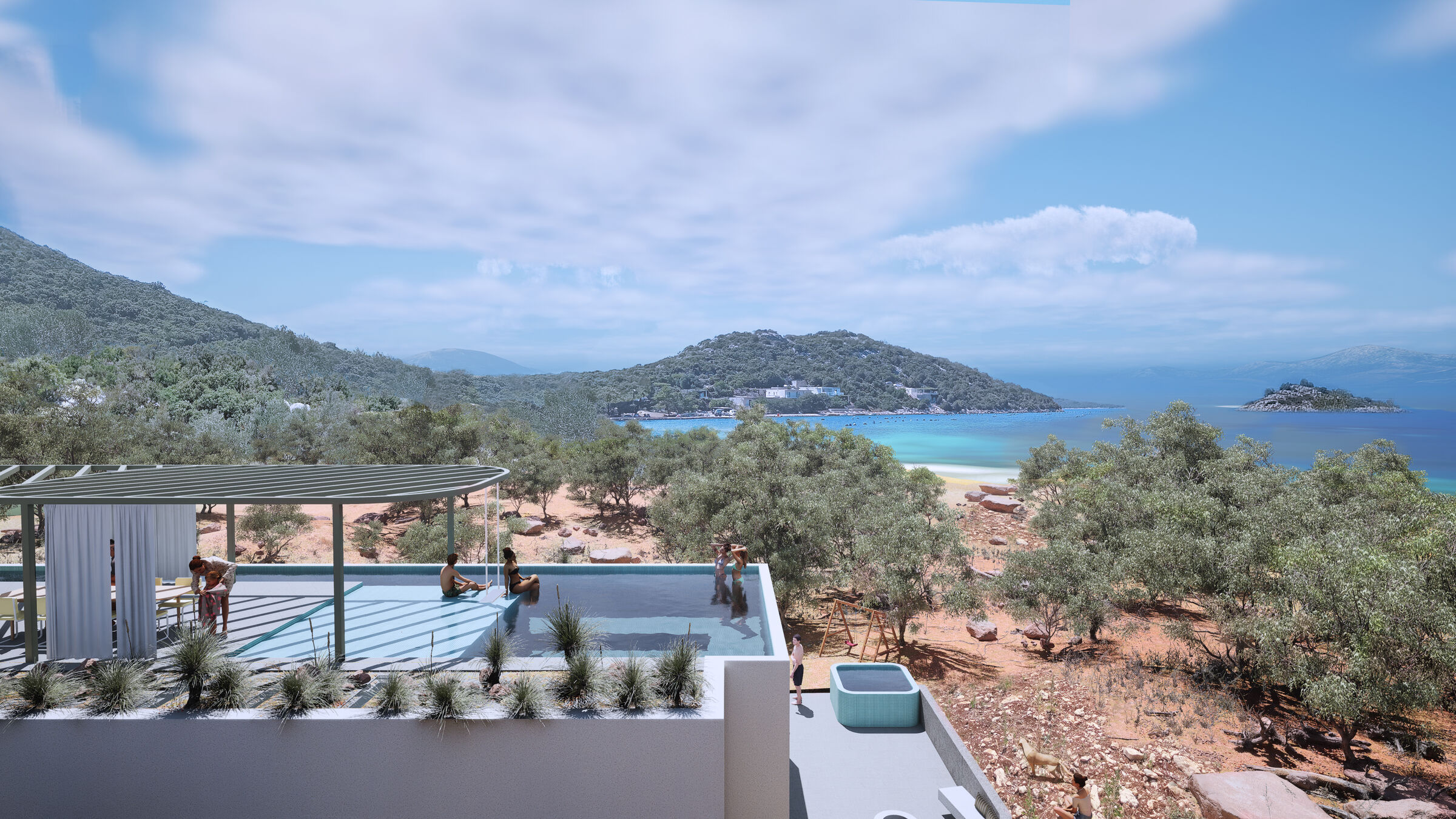 Infinity pool