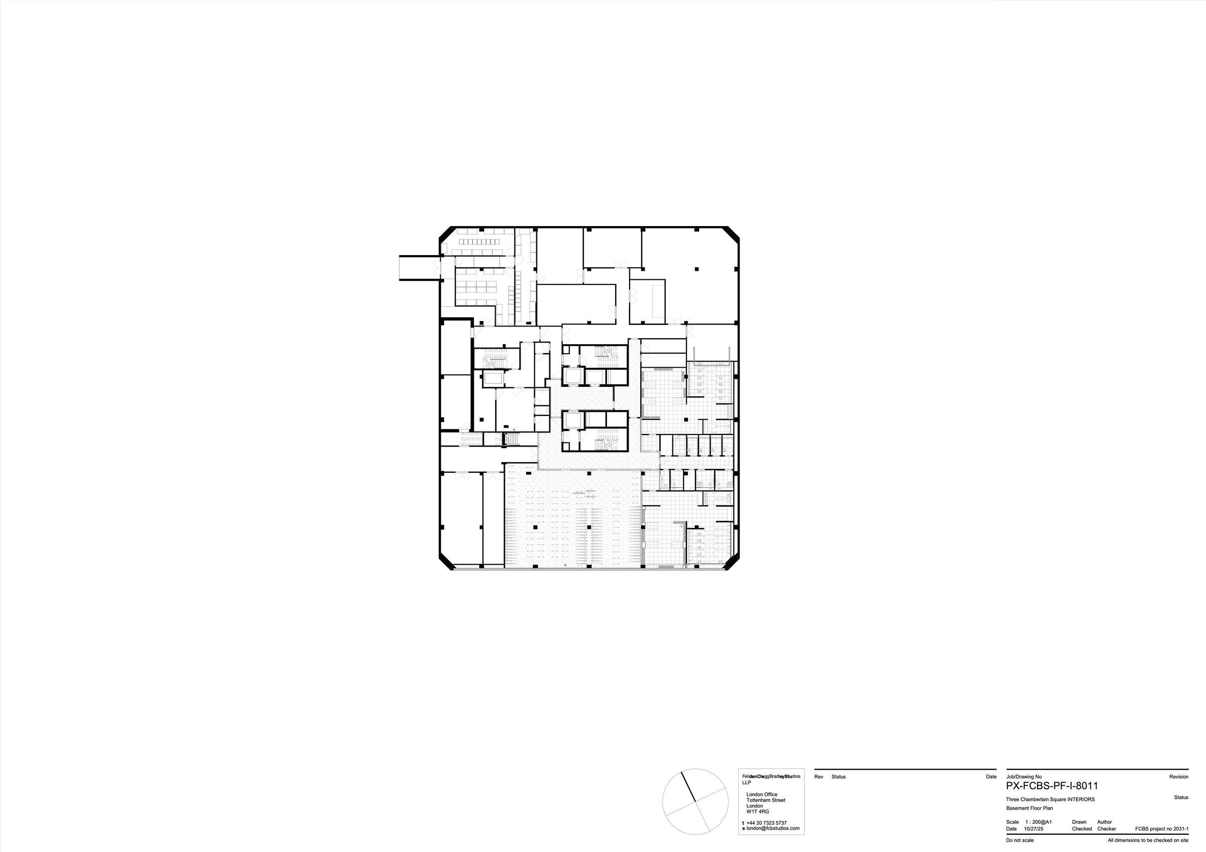 Basement floor plan