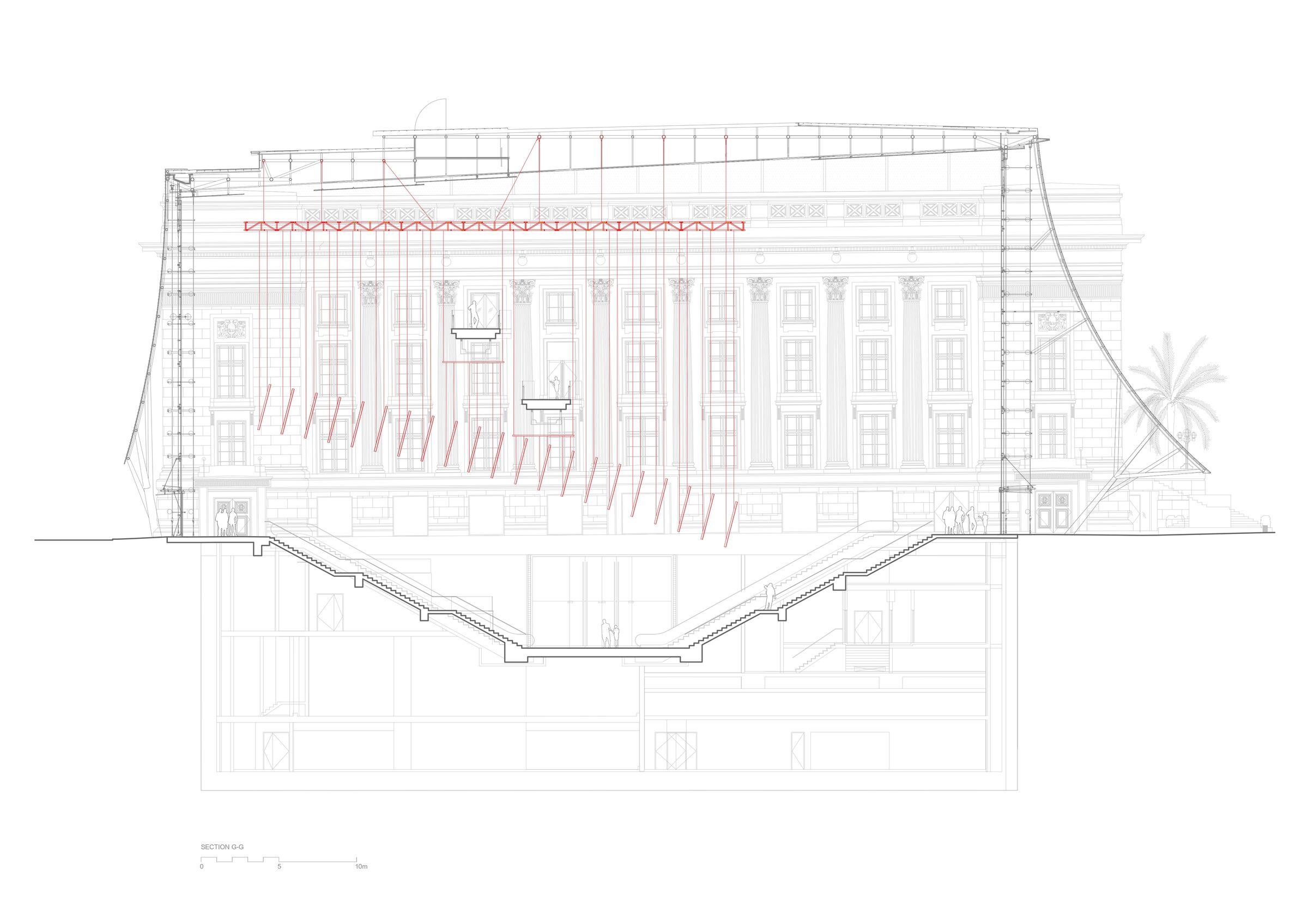 Longitudinal section