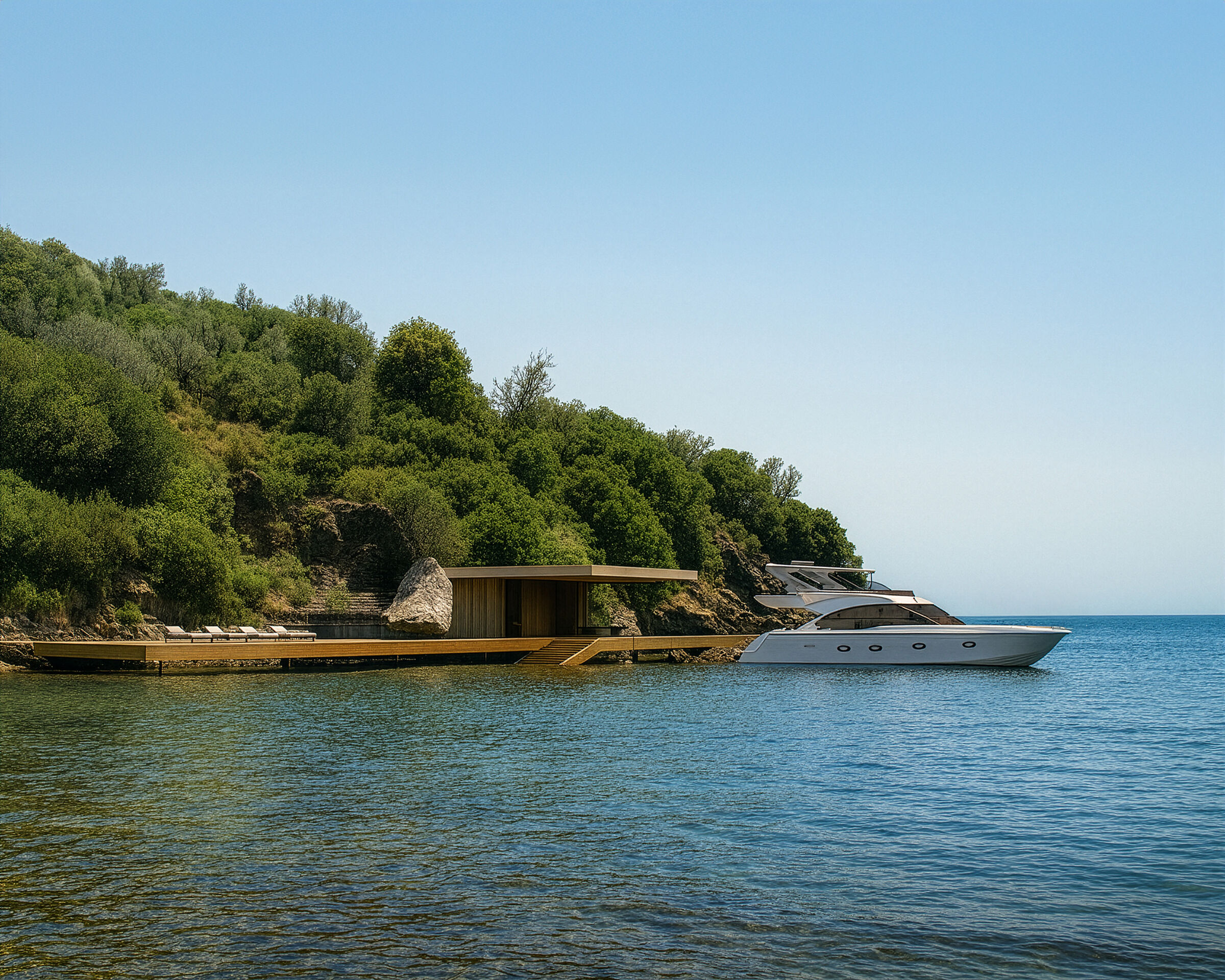 View from the sea