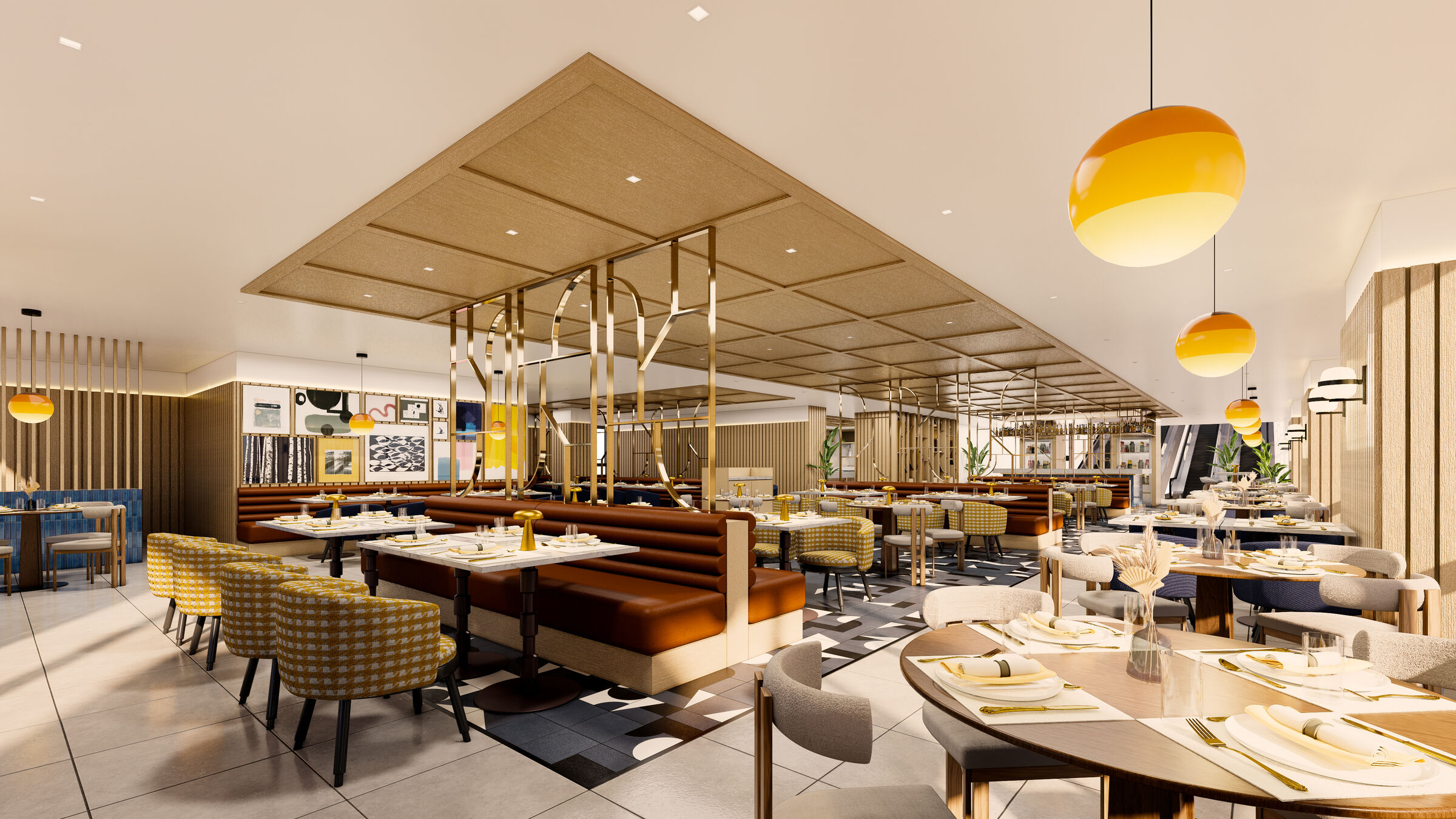 Render Image of Dining Hall