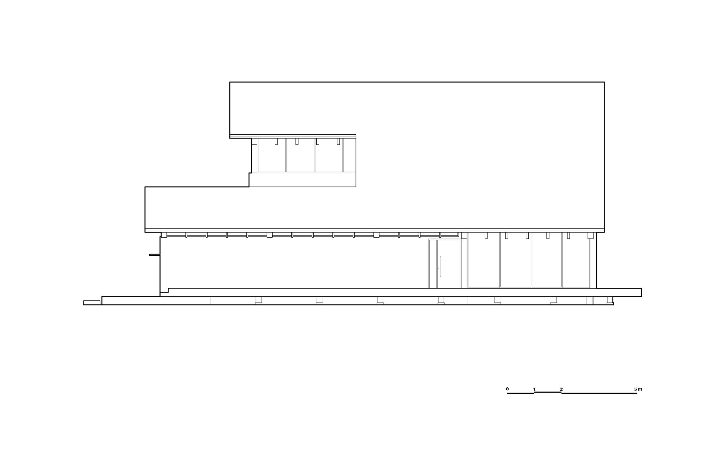 East Elevation Drawing of Building 3