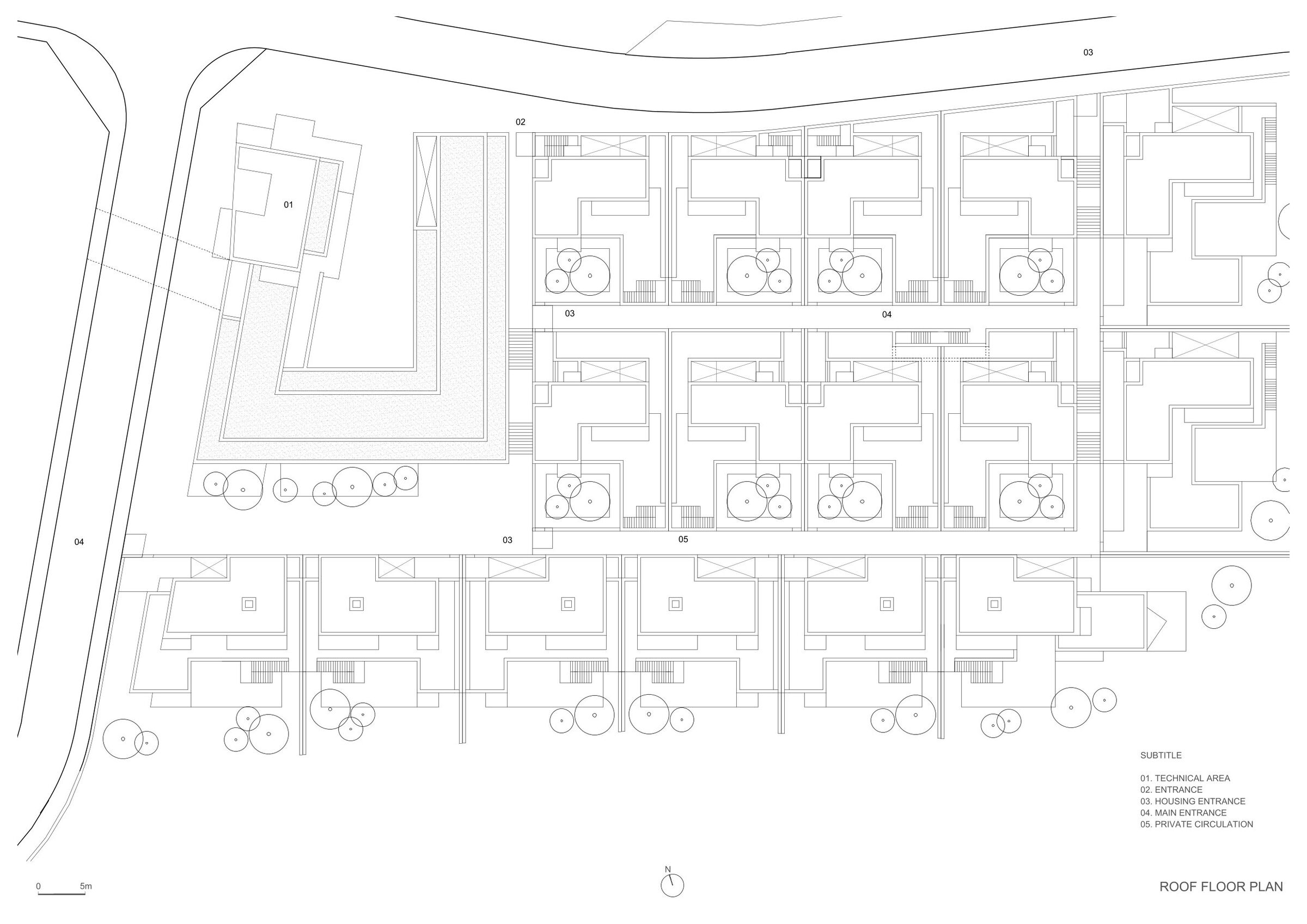 Roof floor plan
