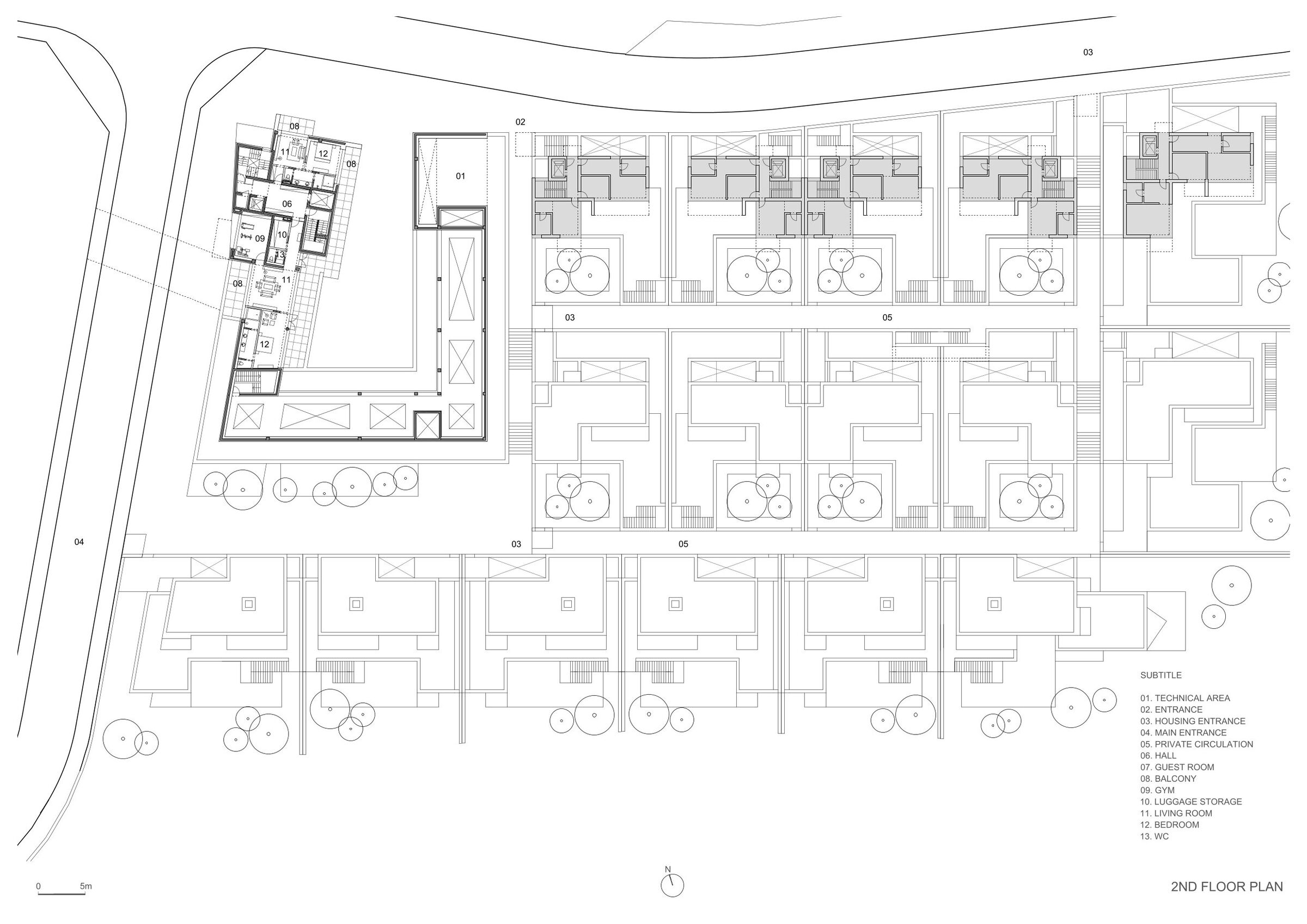 2 ND floor plan