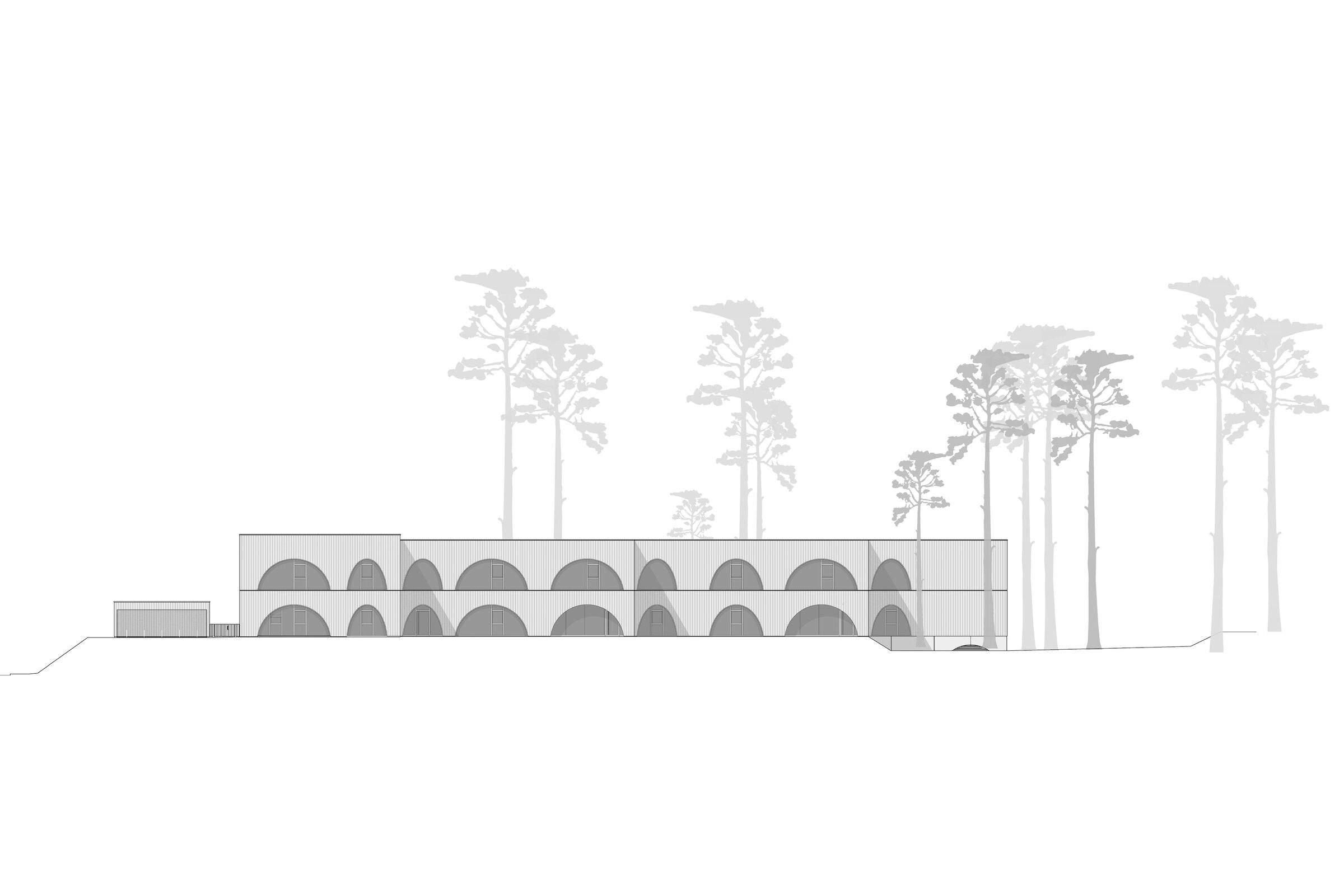 Elevation South West