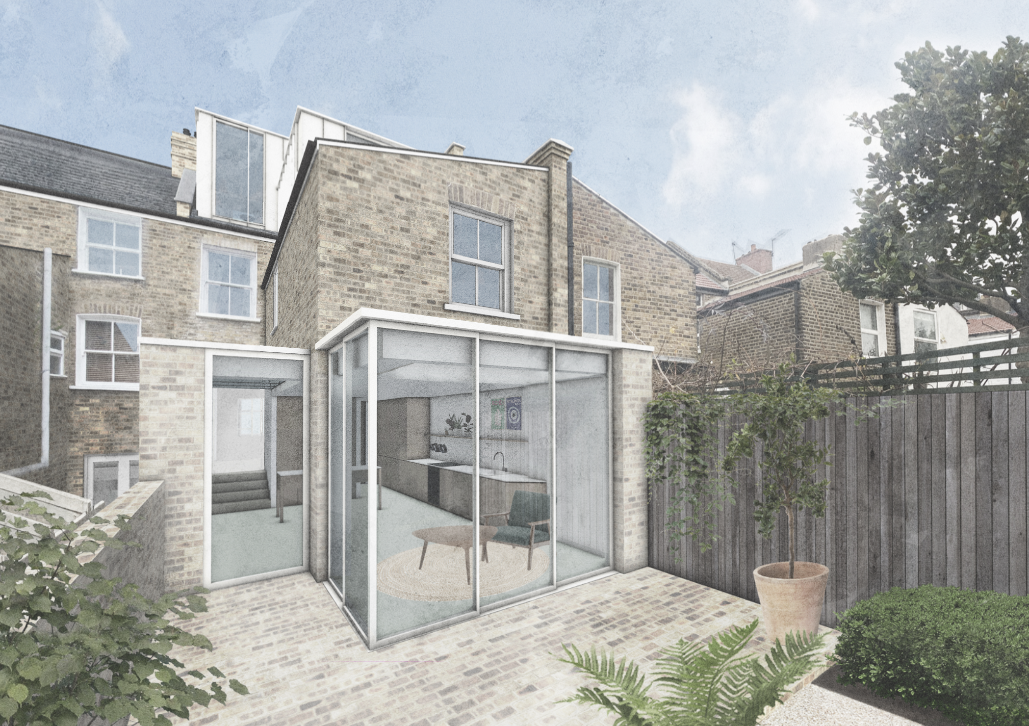 External Architectural Perspective