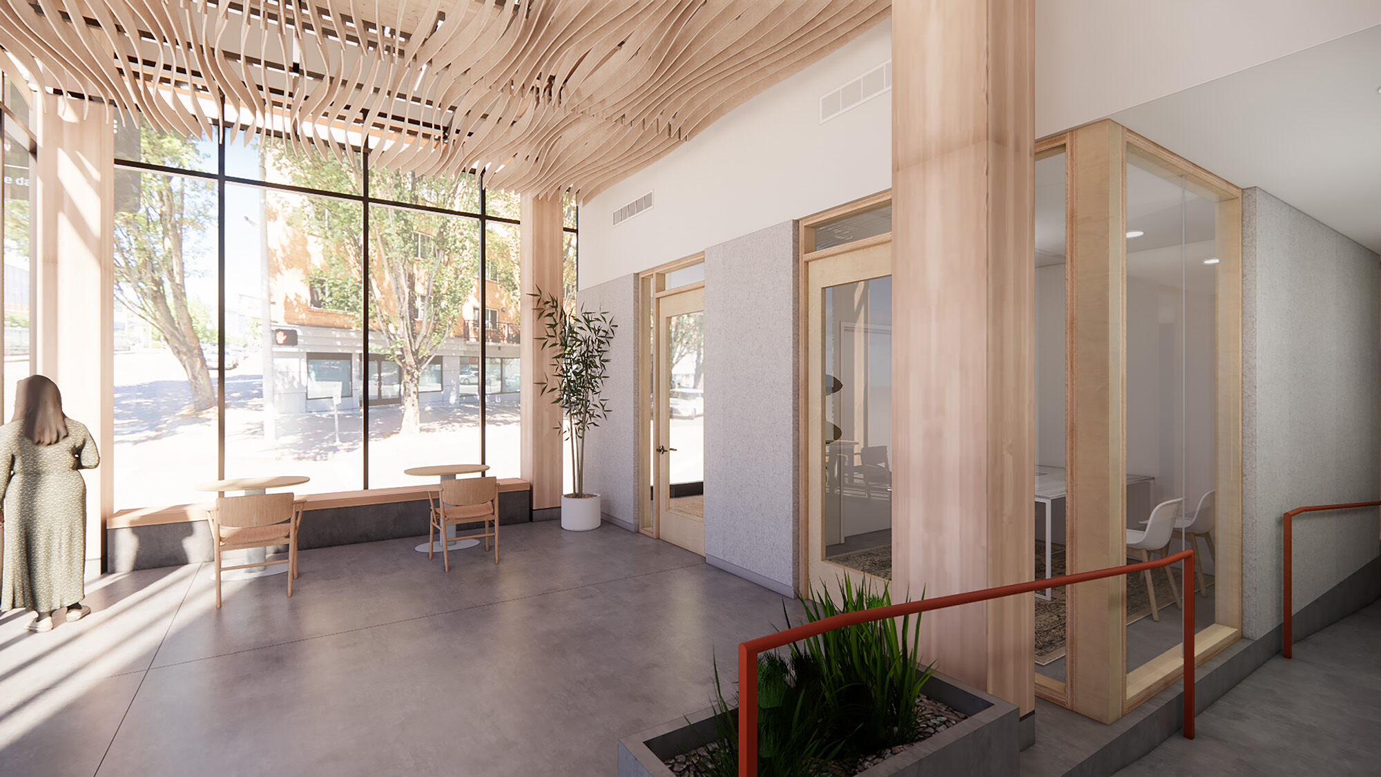 Lounge entry