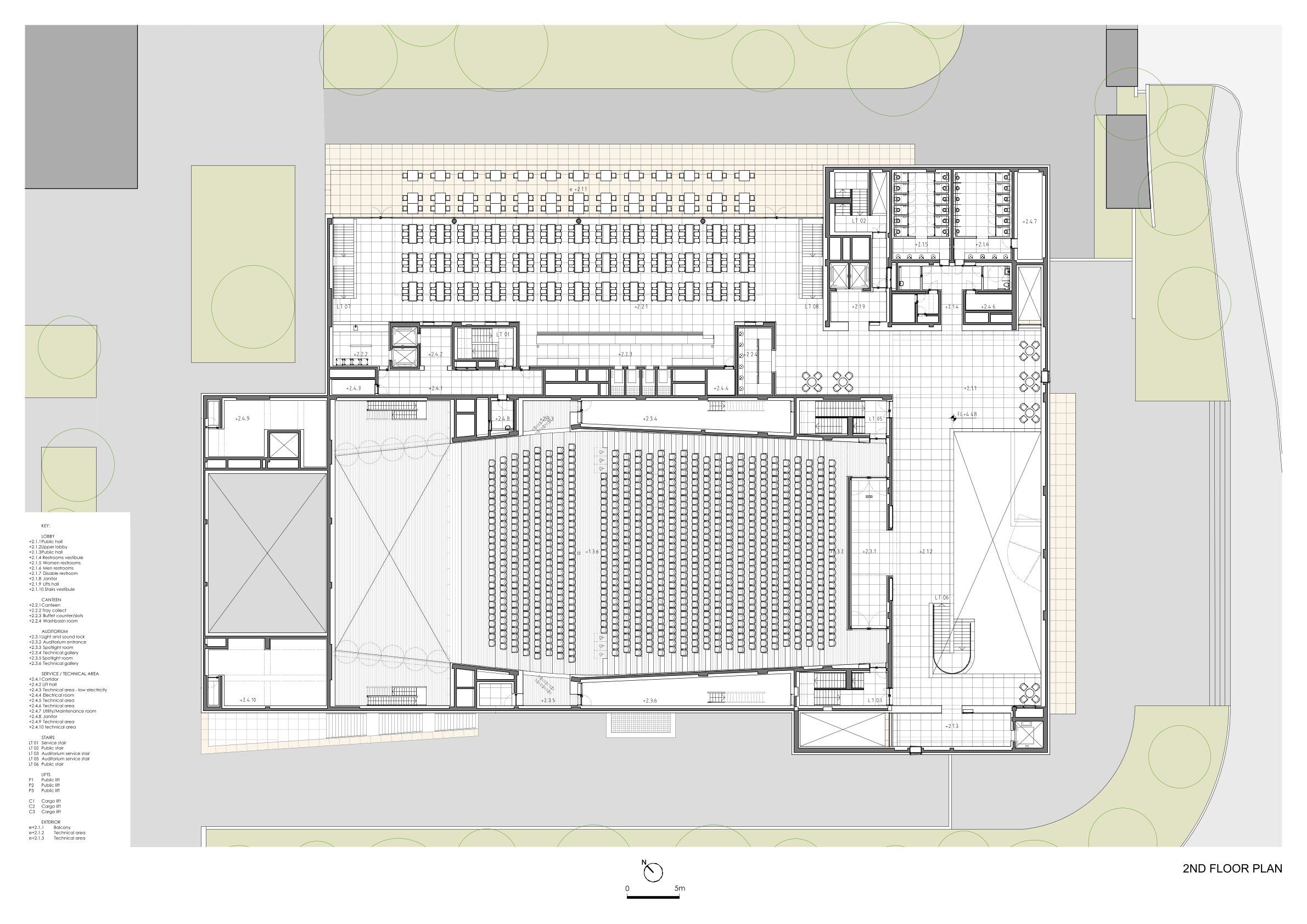 2 nd floor plan