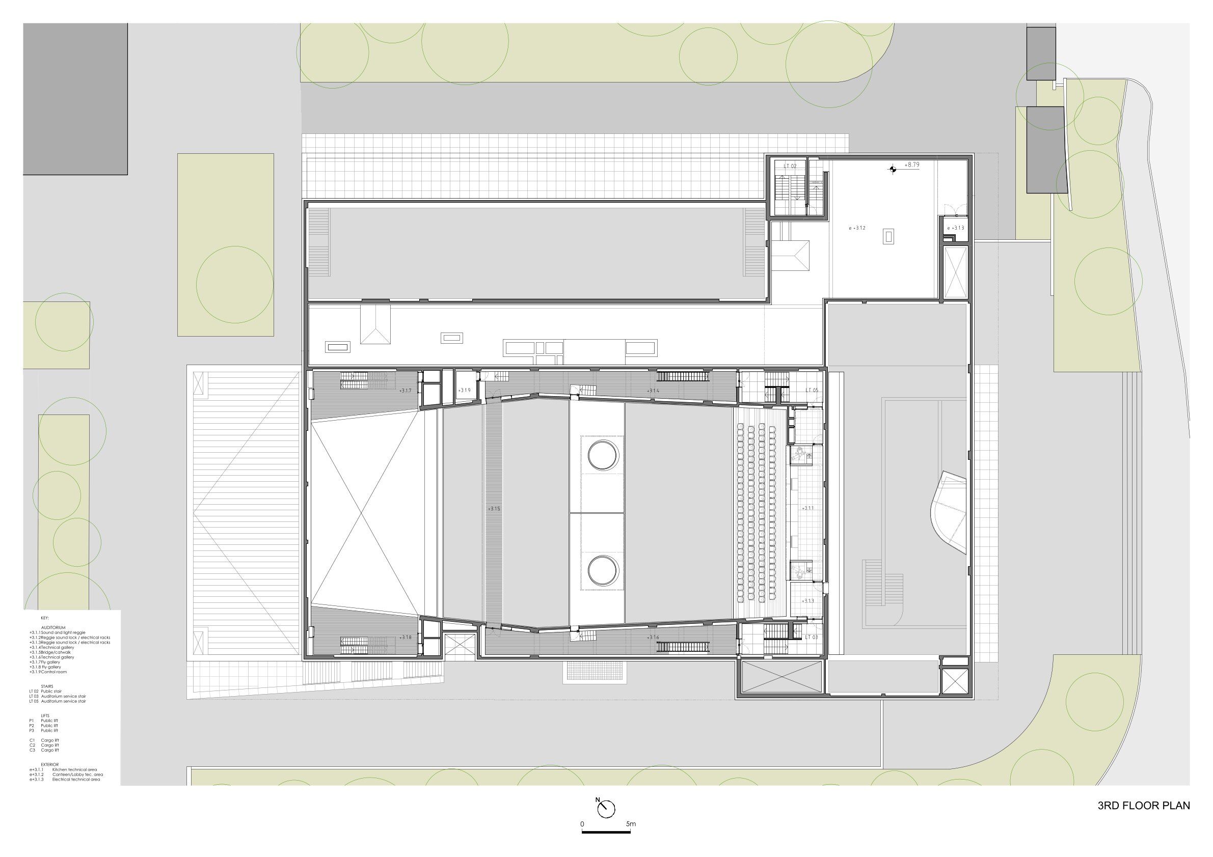 3 rd floor plan