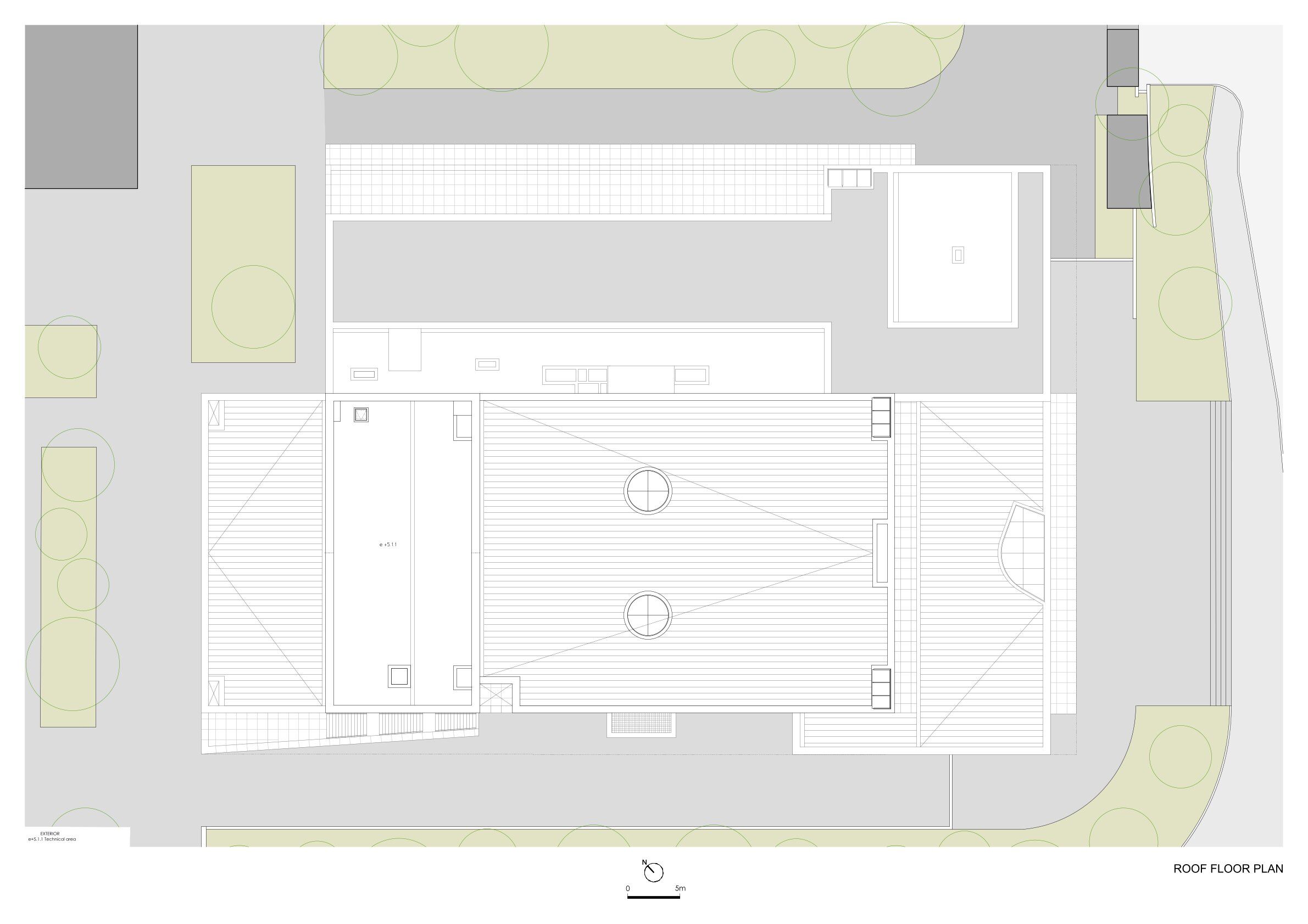 Roof floor plan