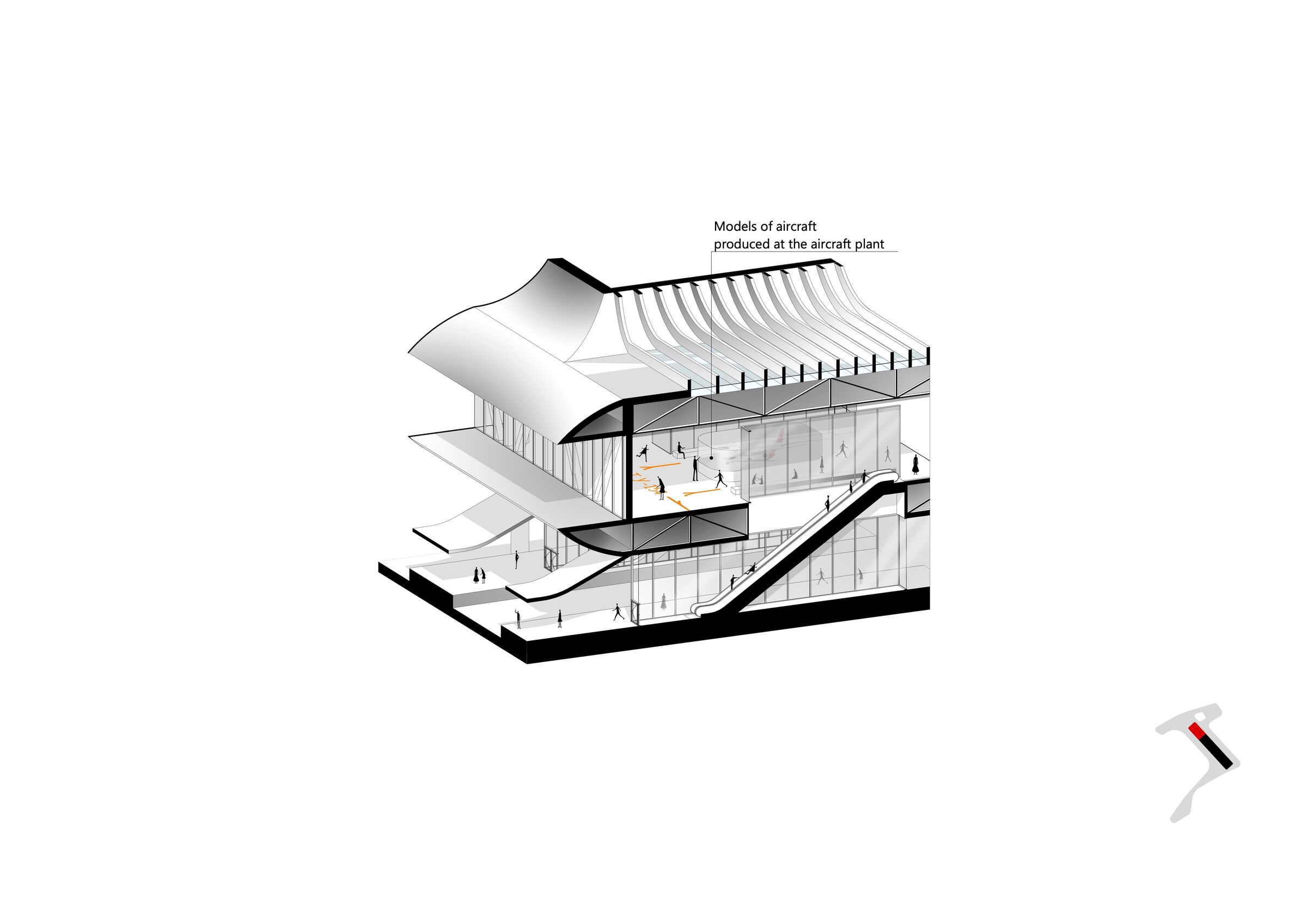Axonometric-scheme