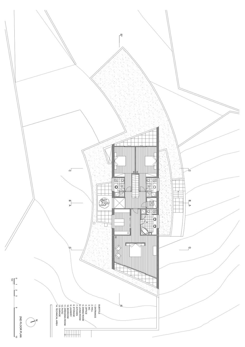 2 nd floor plan