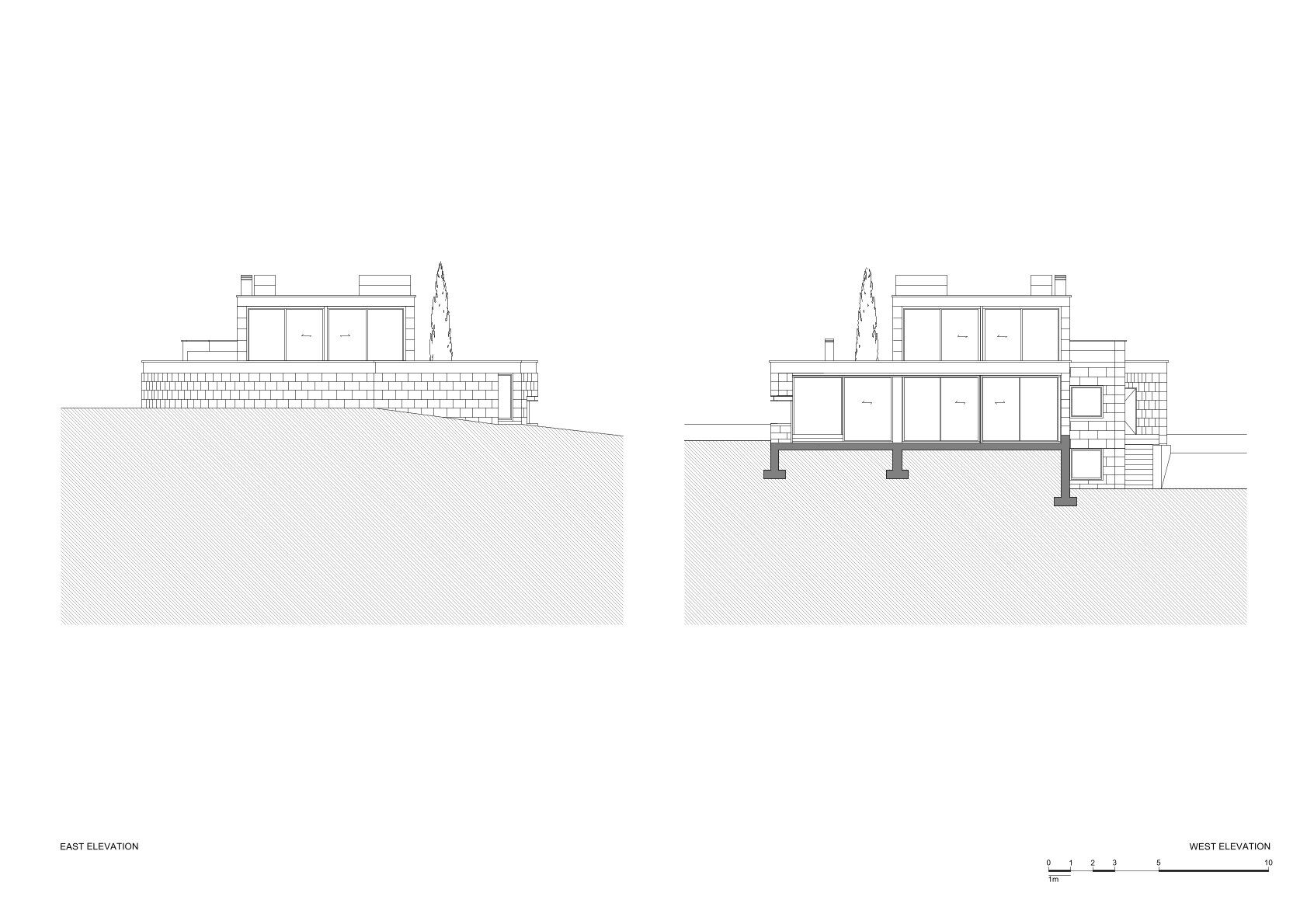 West elevation