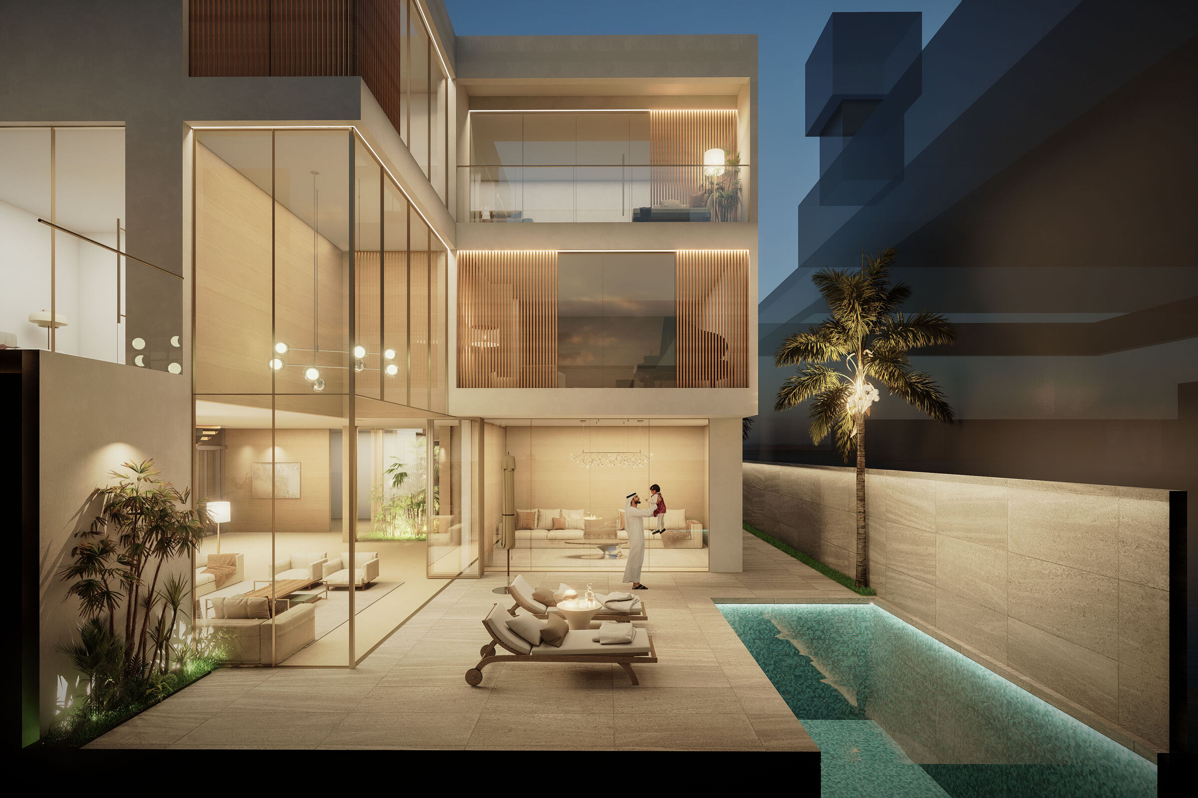 Outdoor Pool Deck