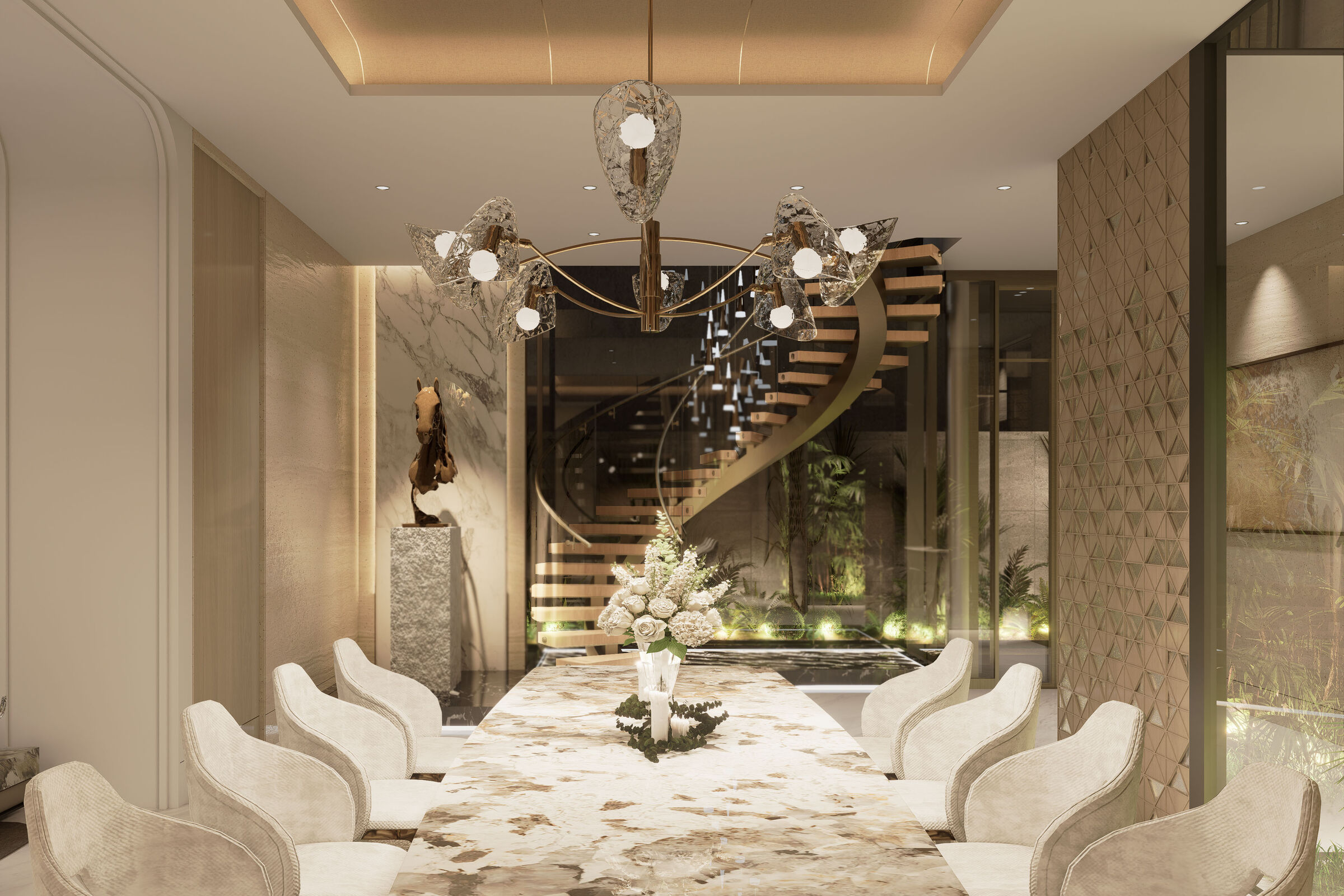 Woman's Dining