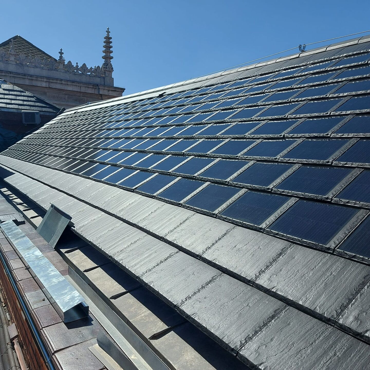 Renovation of the roof of Valladolid City Hall