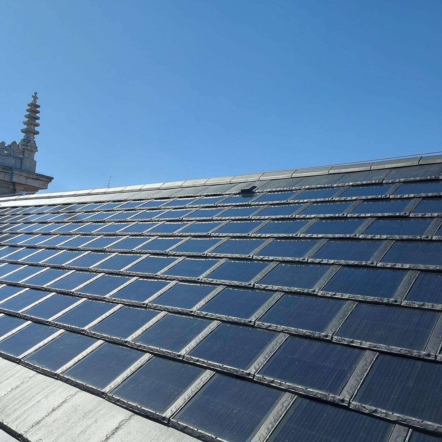 Renovation of the roof of Valladolid City Hall