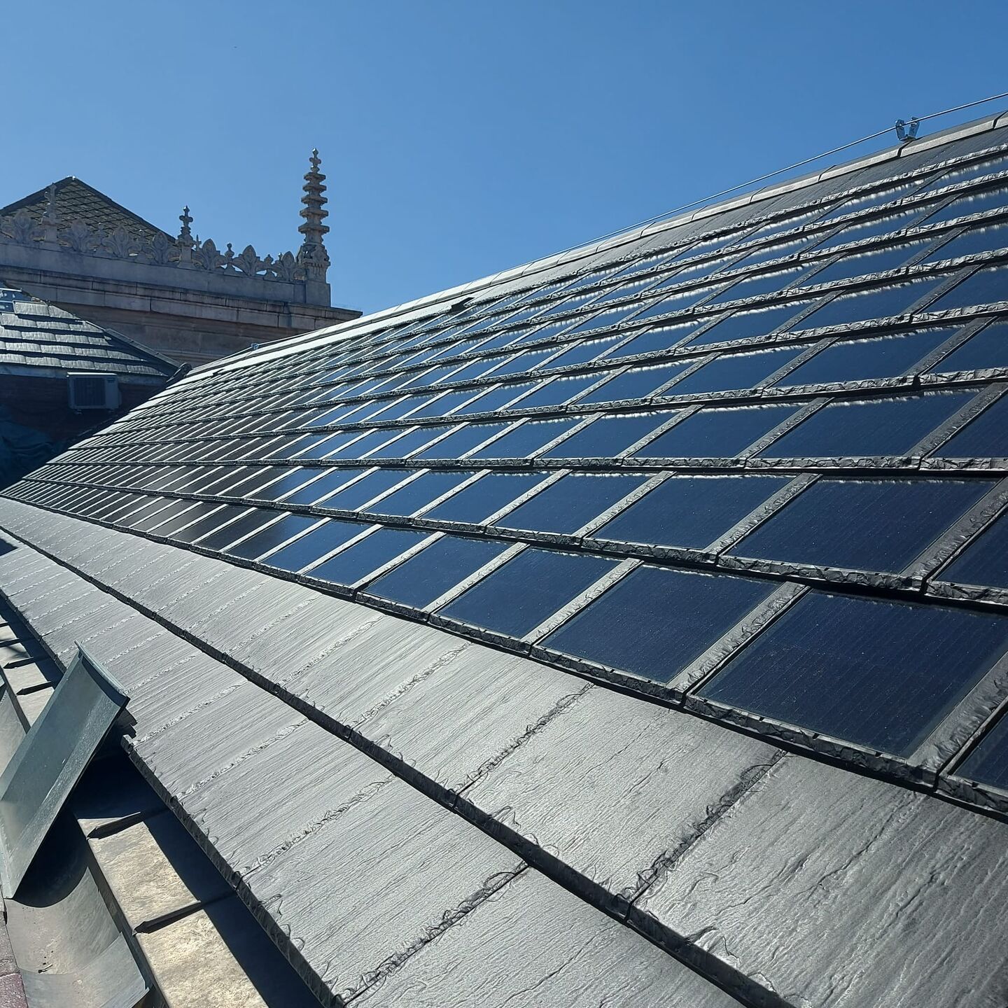Renovation of the roof of Valladolid City Hall