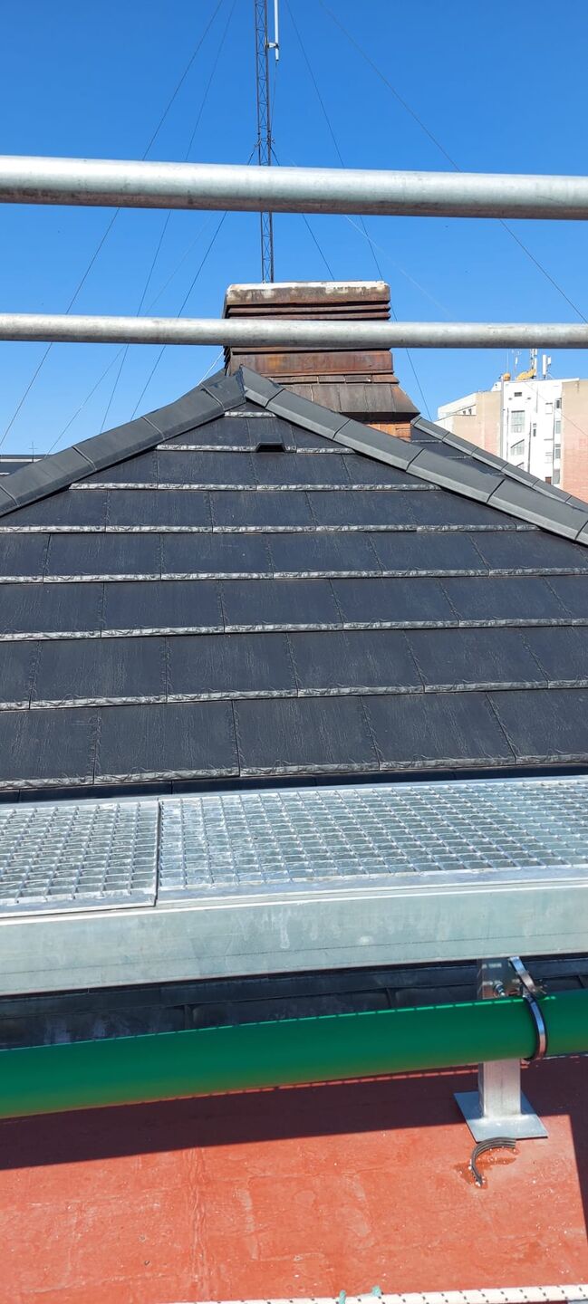 Renovation of the roof of Valladolid City Hall