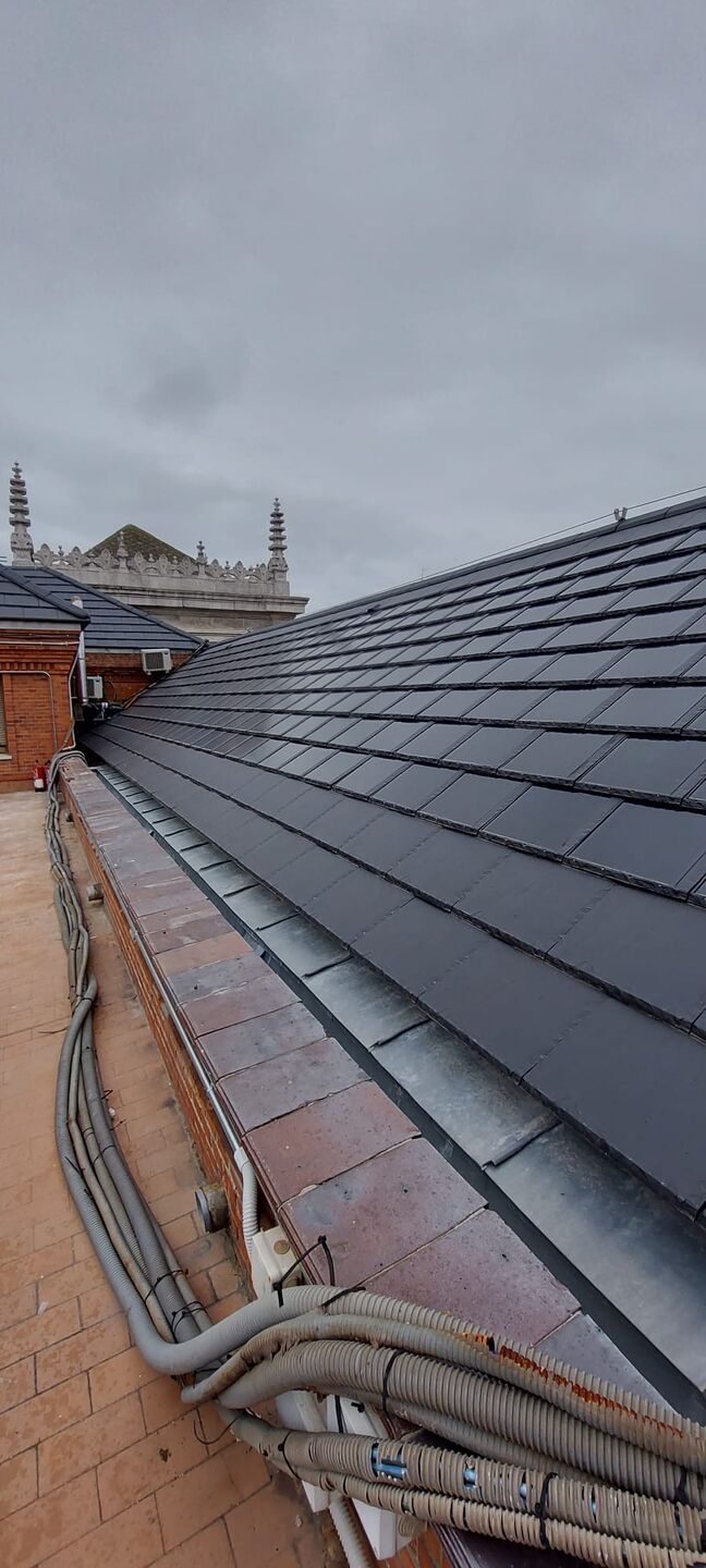 Renovation of the roof of Valladolid City Hall