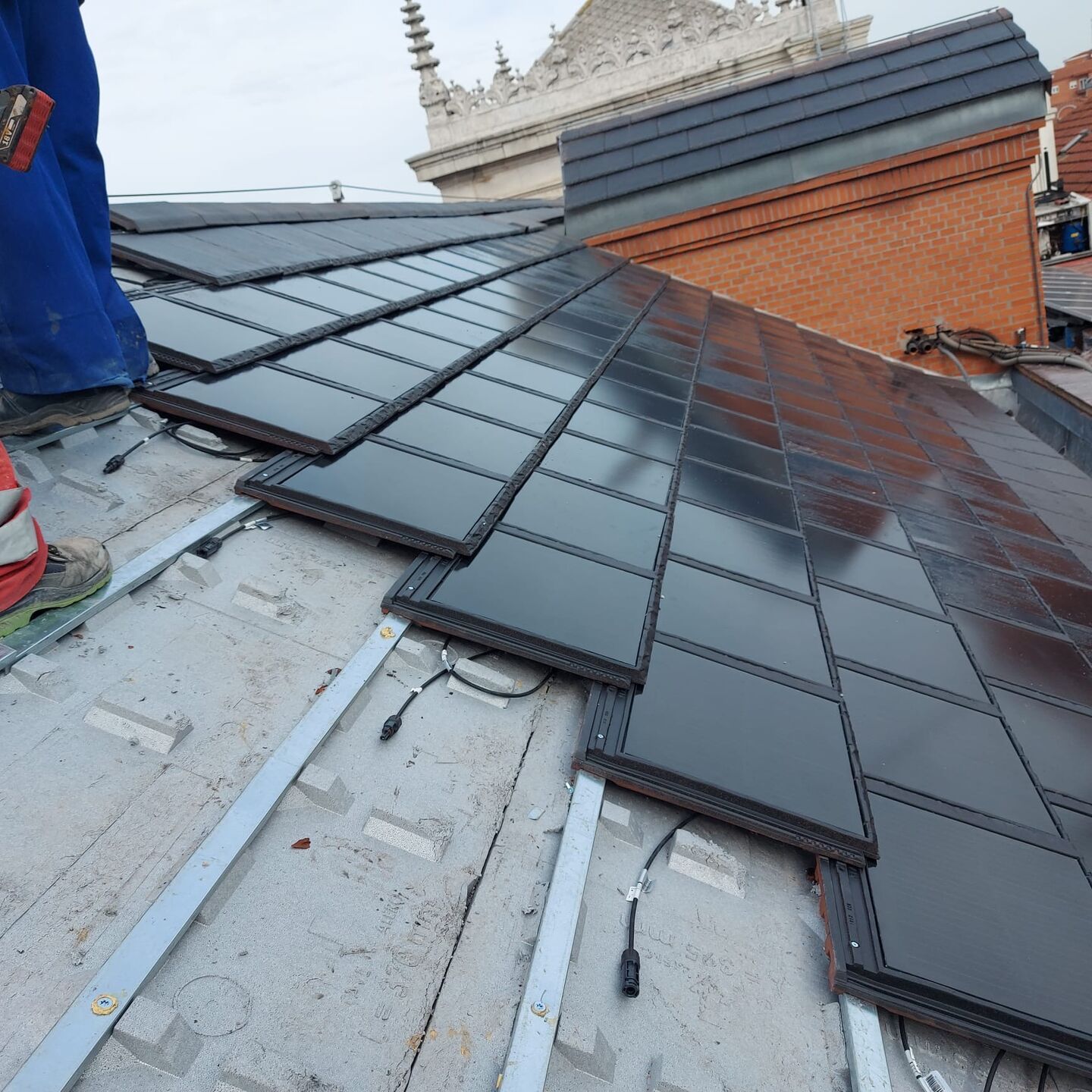 Renovation of the roof of Valladolid City Hall