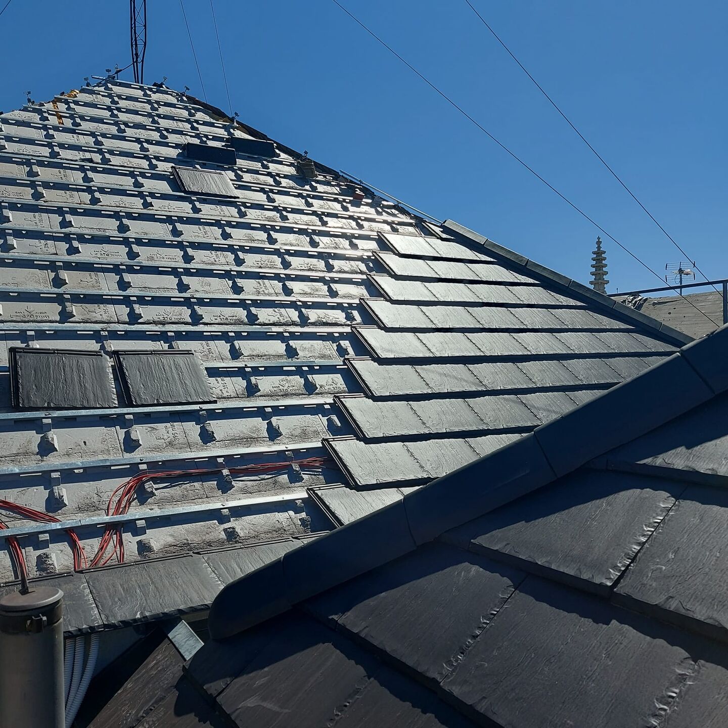 Renovation of the roof of Valladolid City Hall