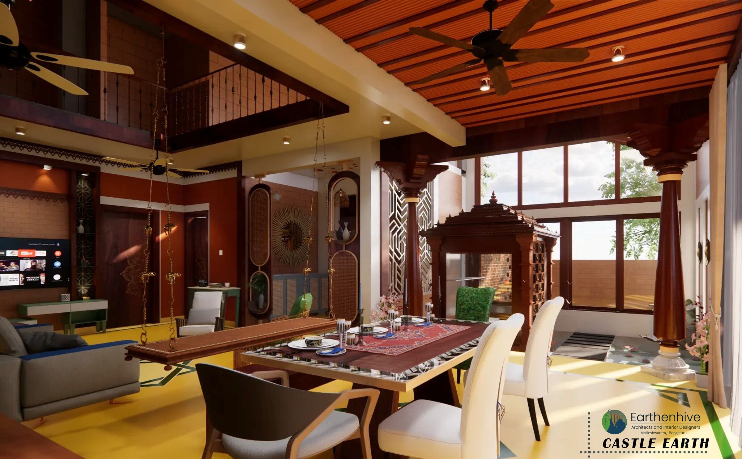 Earthy and Sustainable Interiors