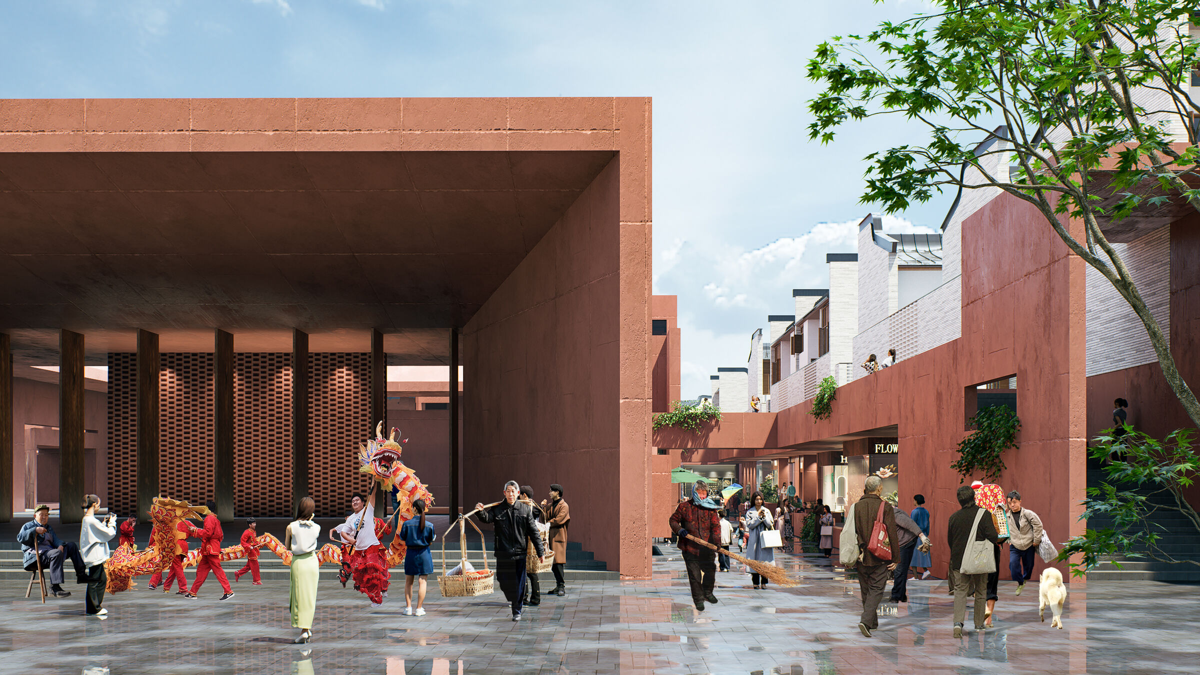 Three-Dimensional Public Plinth
