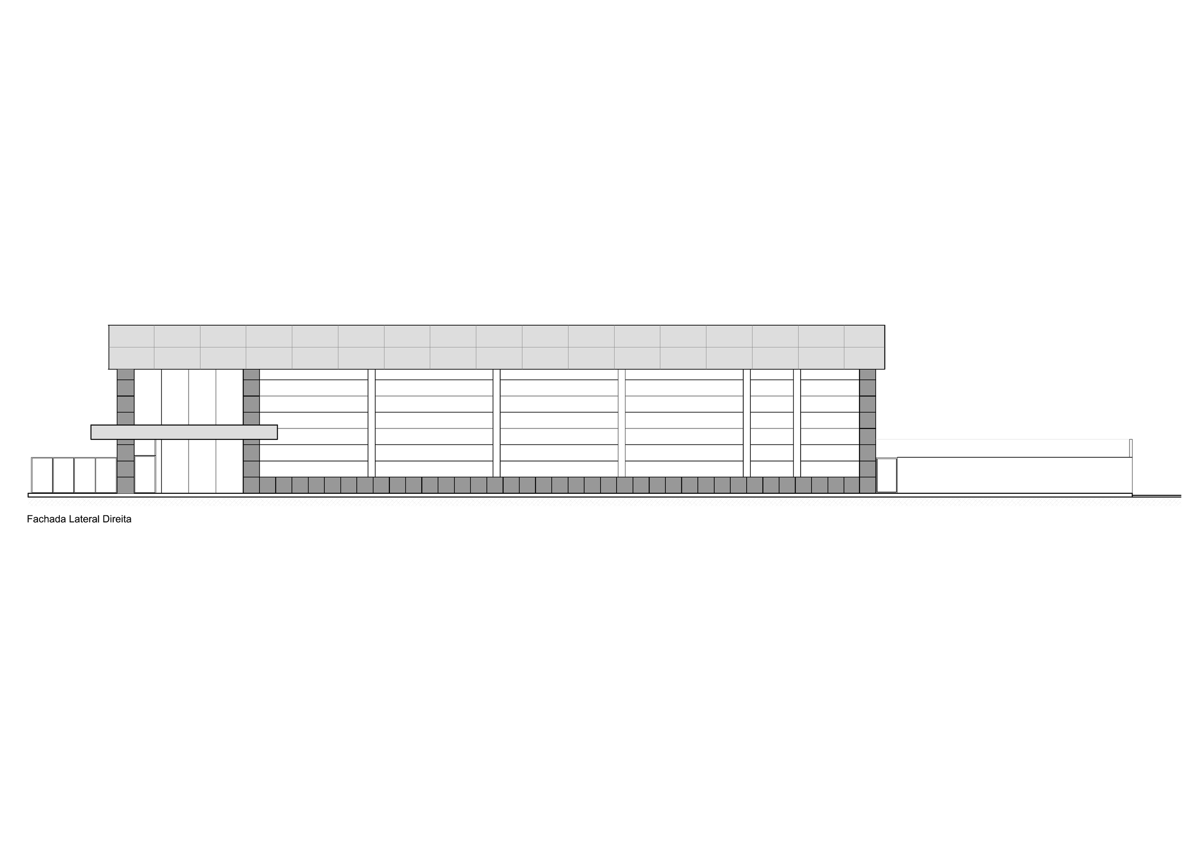 Fachada Lateral Direita