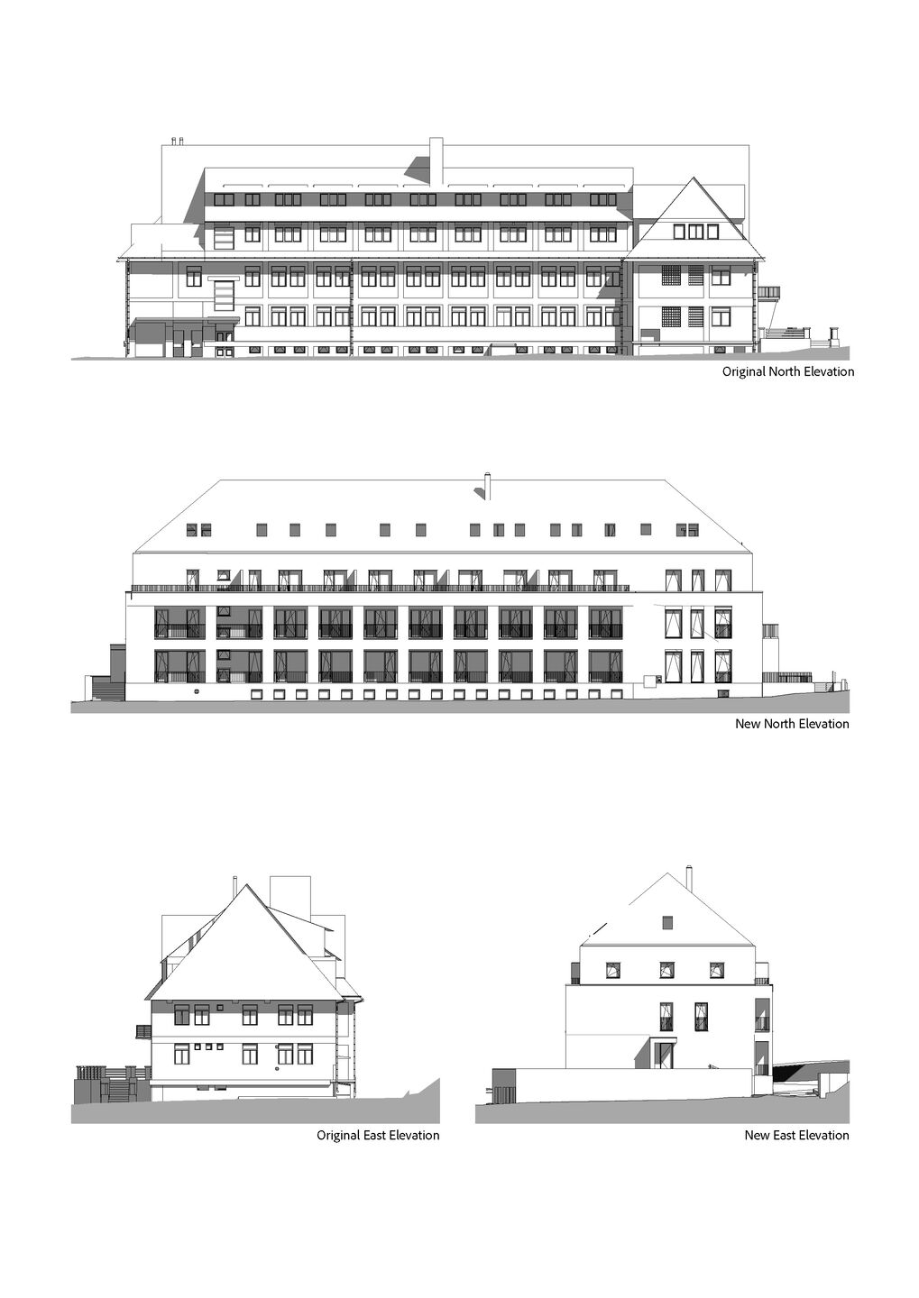 Elevation north-east