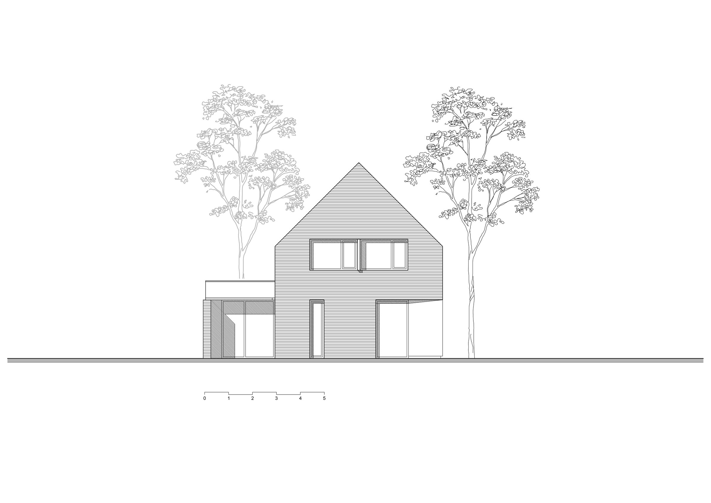 Front facade