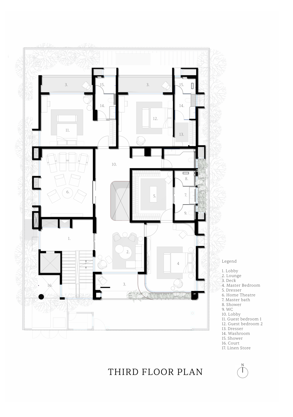 Third Floor Plan