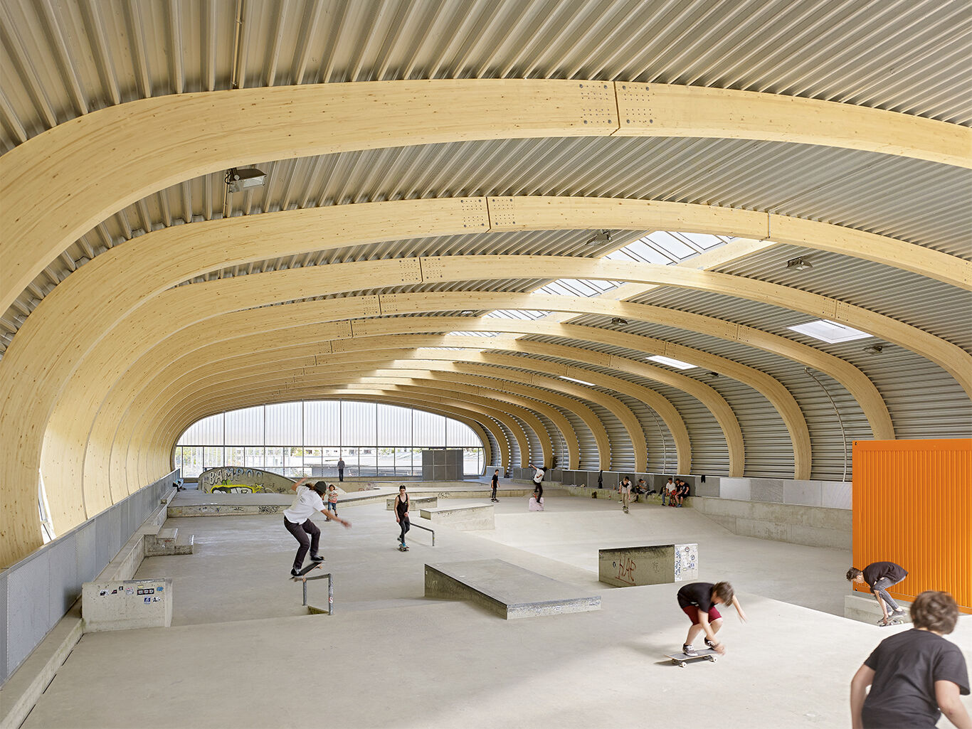 Skatepark at Prague Cemetery