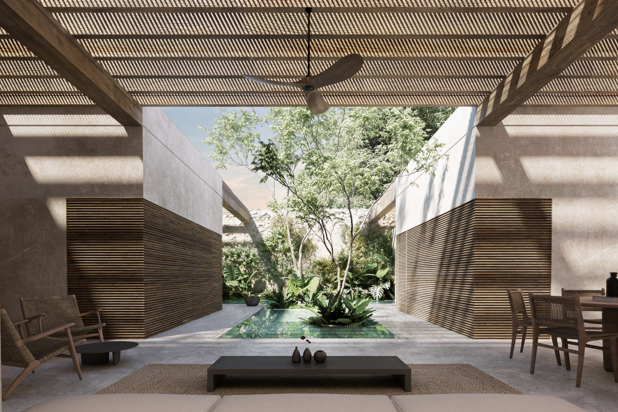 T-Form Patio