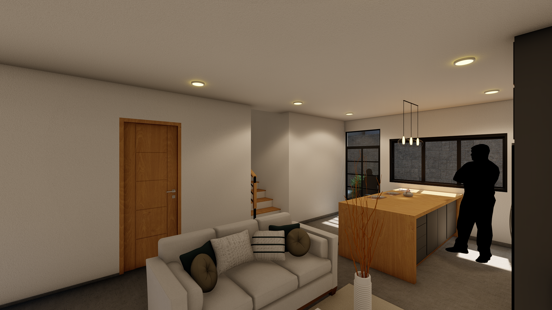 KITCHEN/LIVINGROOM