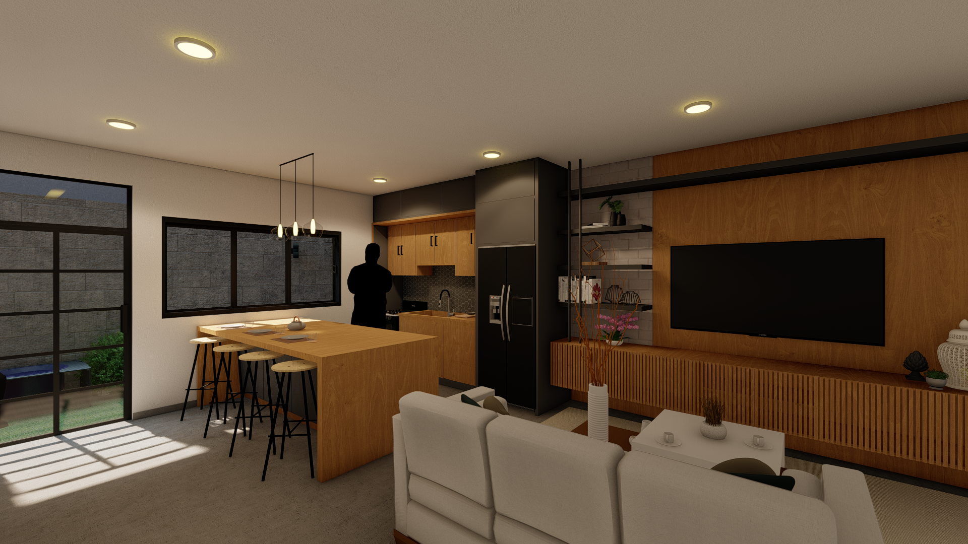 KITCHEN/LIVINGROOM