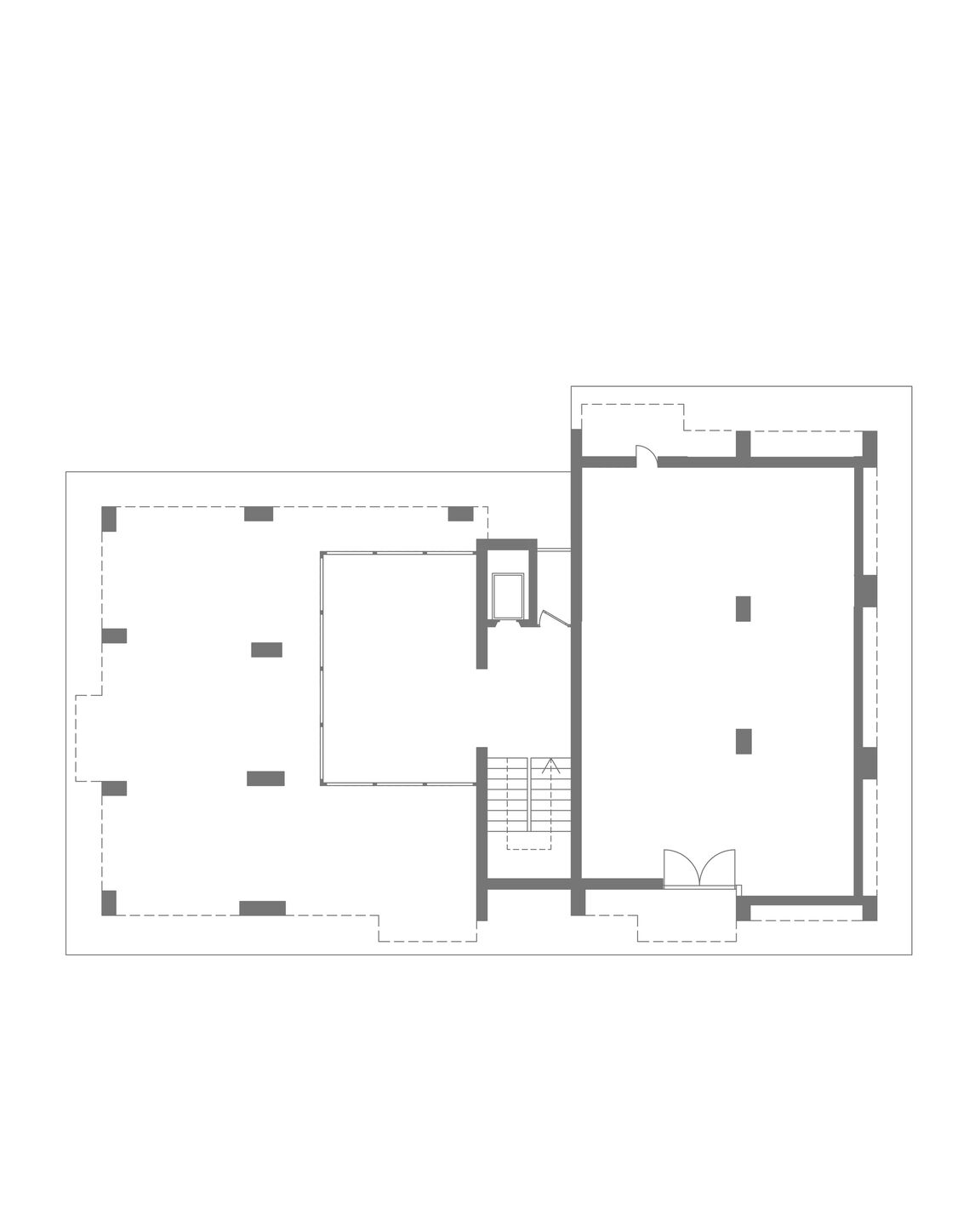 Existing ground floor