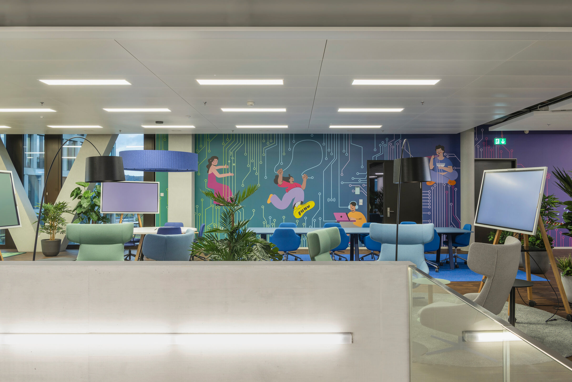 Coworking area