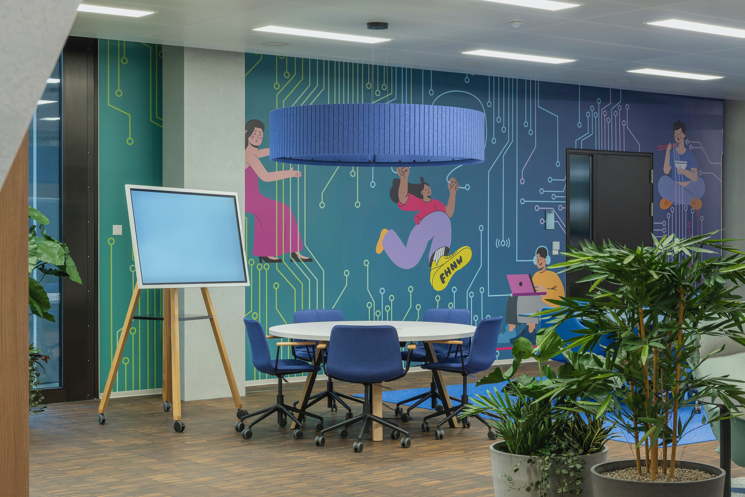 Coworking area